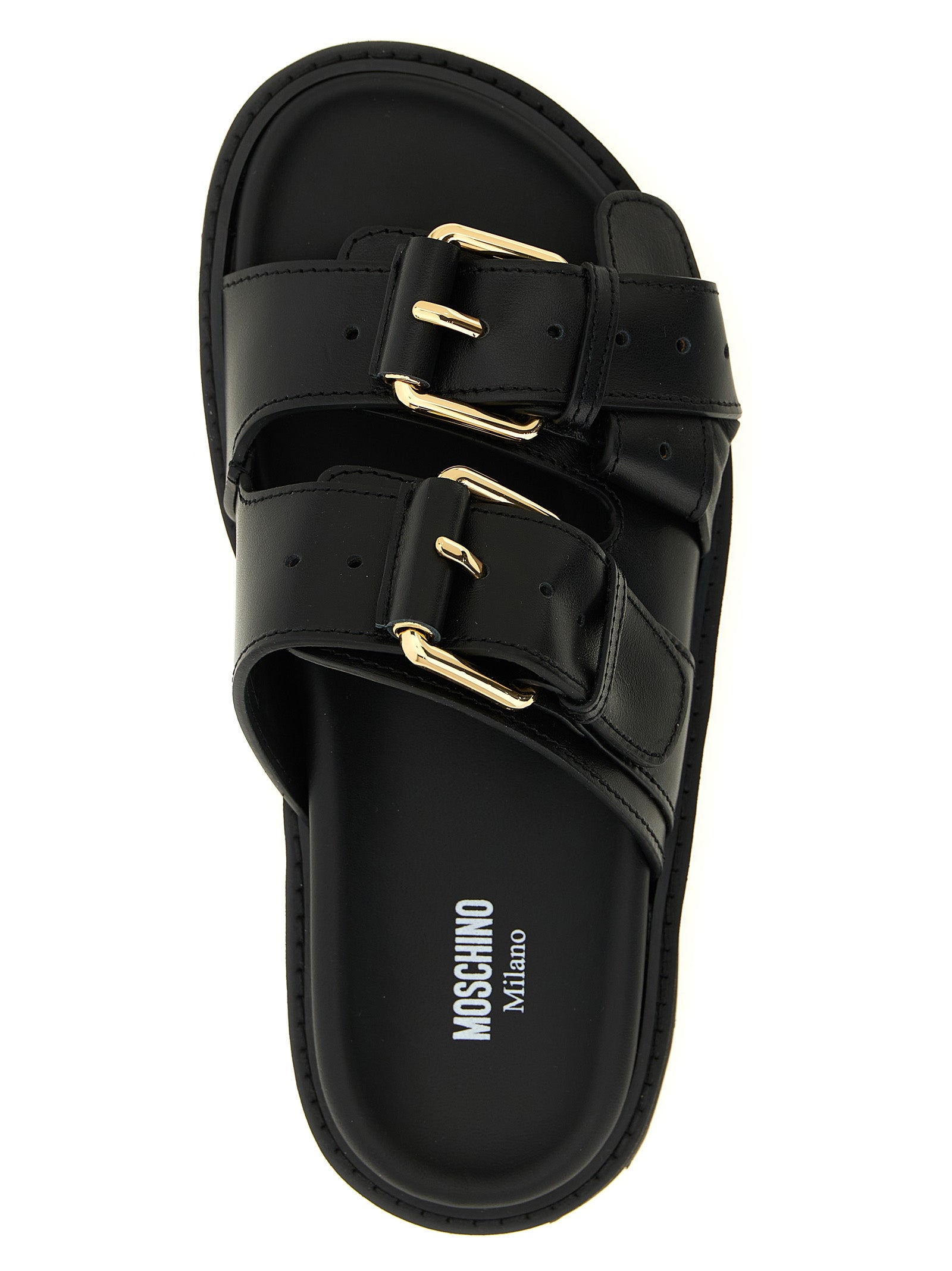 Moschino Women Double Strap Sandals MOSCHINO