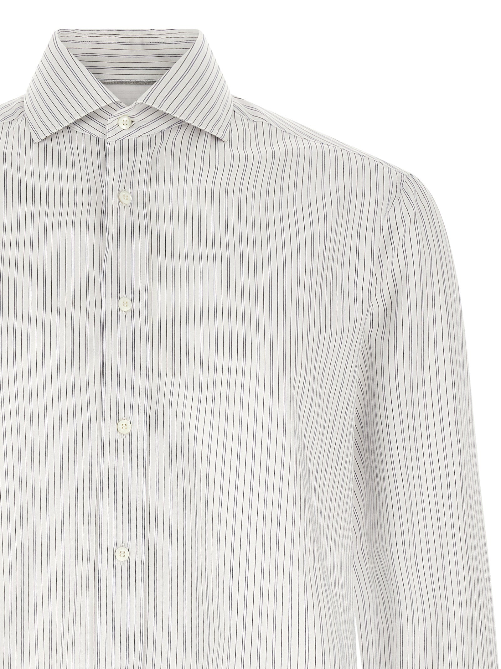 Brunello Cucinelli Men French Collar Shirt BRUNELLO CUCINELLI
