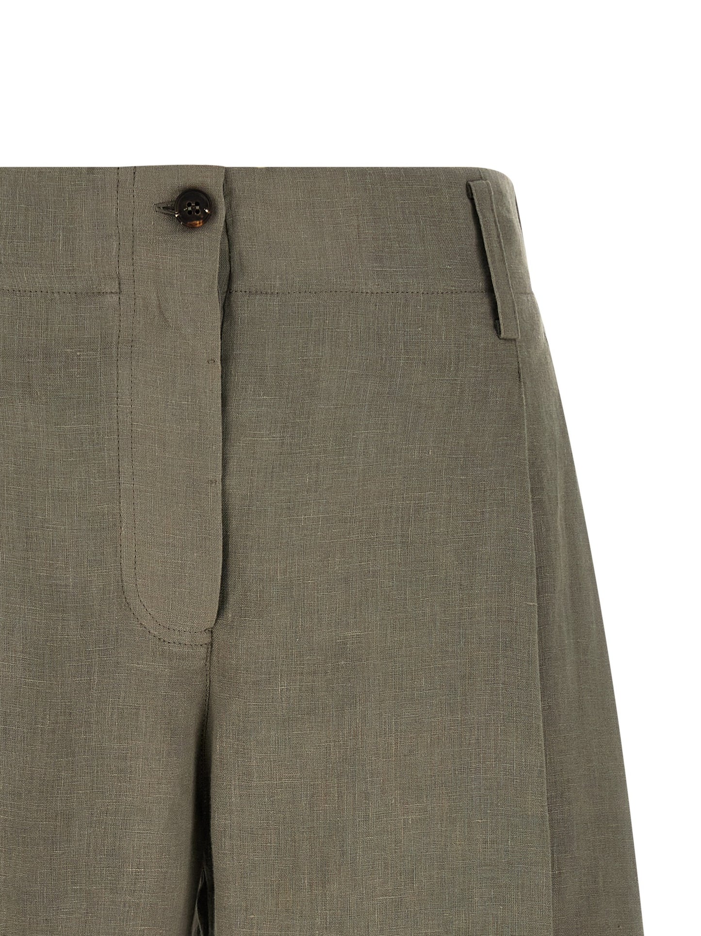 Brunello Cucinelli Women Linen Shorts BRUNELLO CUCINELLI