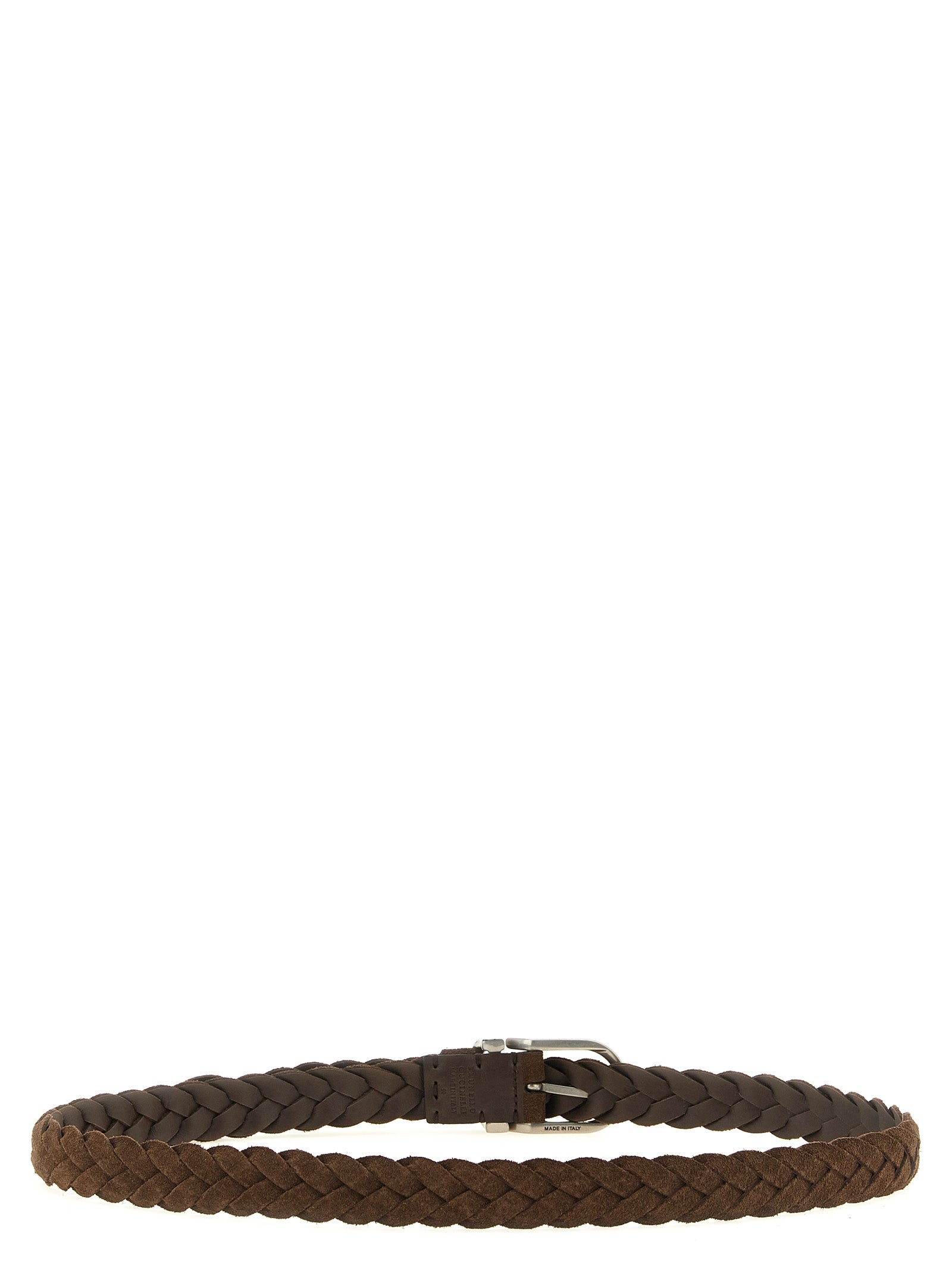 Brunello Cucinelli Men Woven Belt BRUNELLO CUCINELLI
