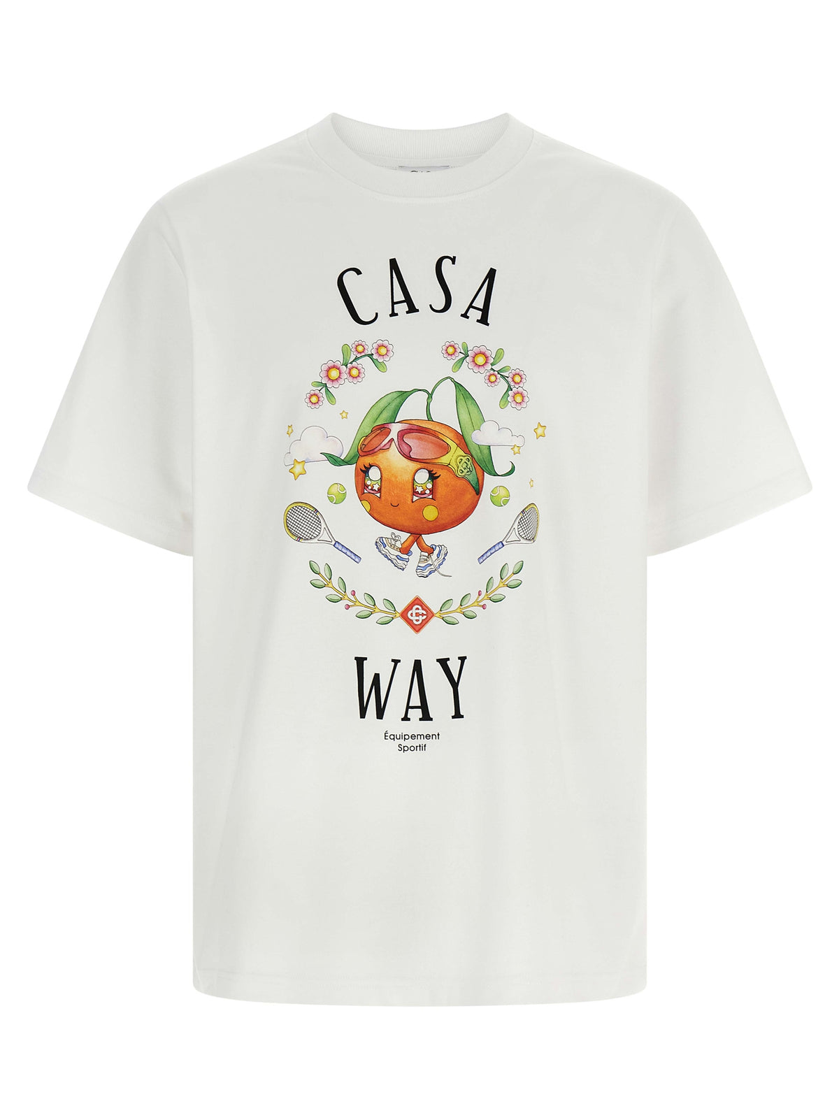 Casablanca Men 'Casa Way Orange Mascot' T-Shirt CASABLANCA