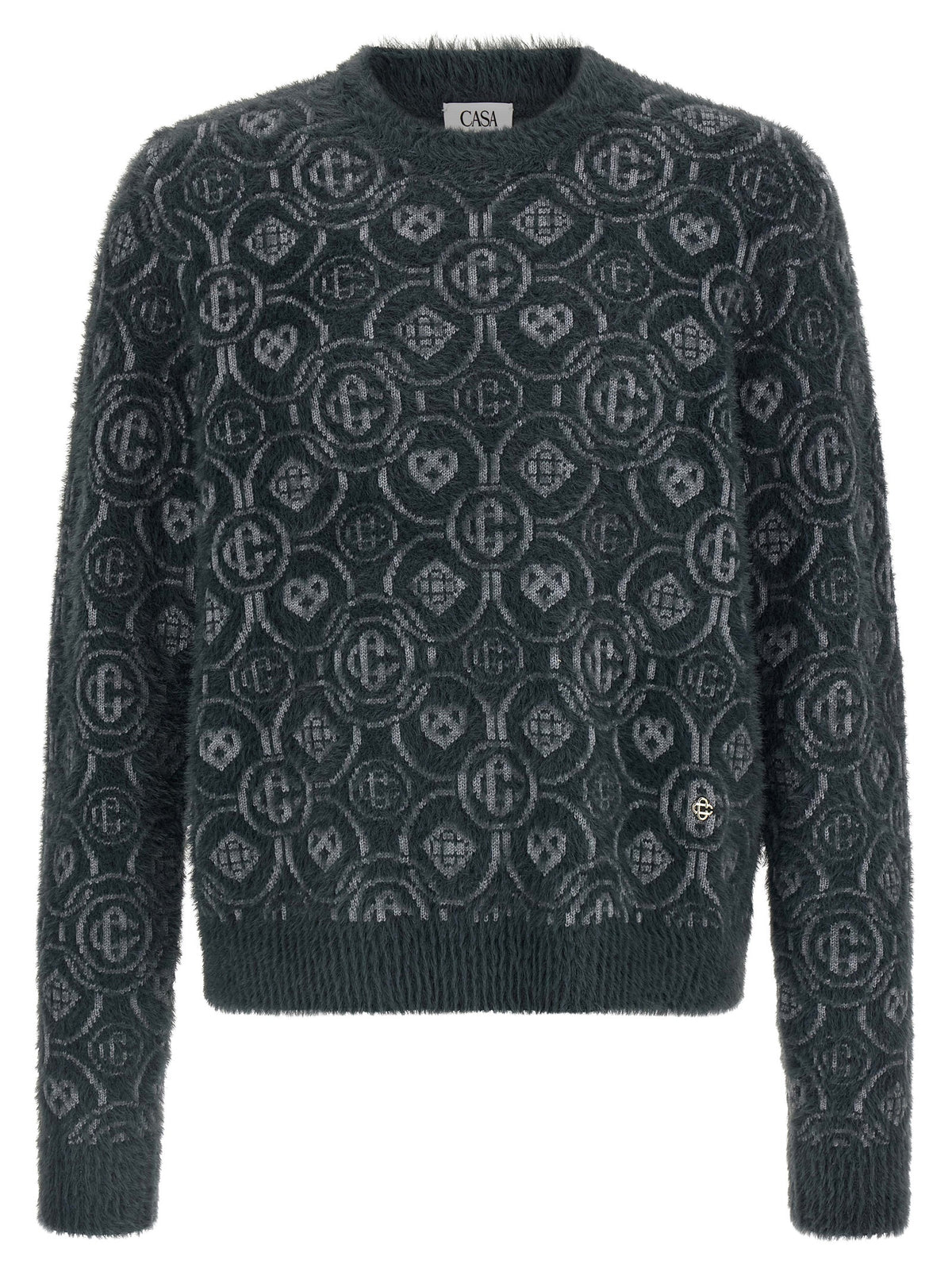 Casablanca Men 'Fluffy Monogram' Sweater CASABLANCA