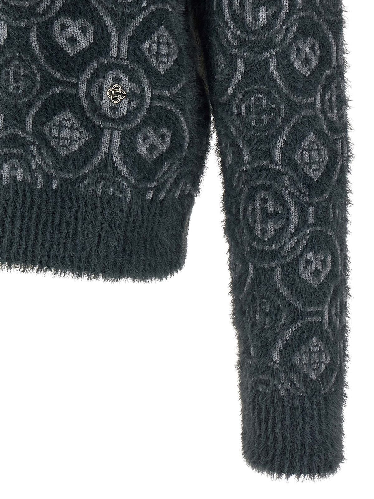 Casablanca Men 'Fluffy Monogram' Sweater CASABLANCA