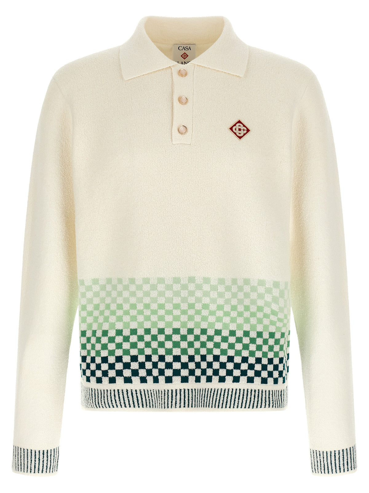 Casablanca Men Chess Polo Shirt CASABLANCA