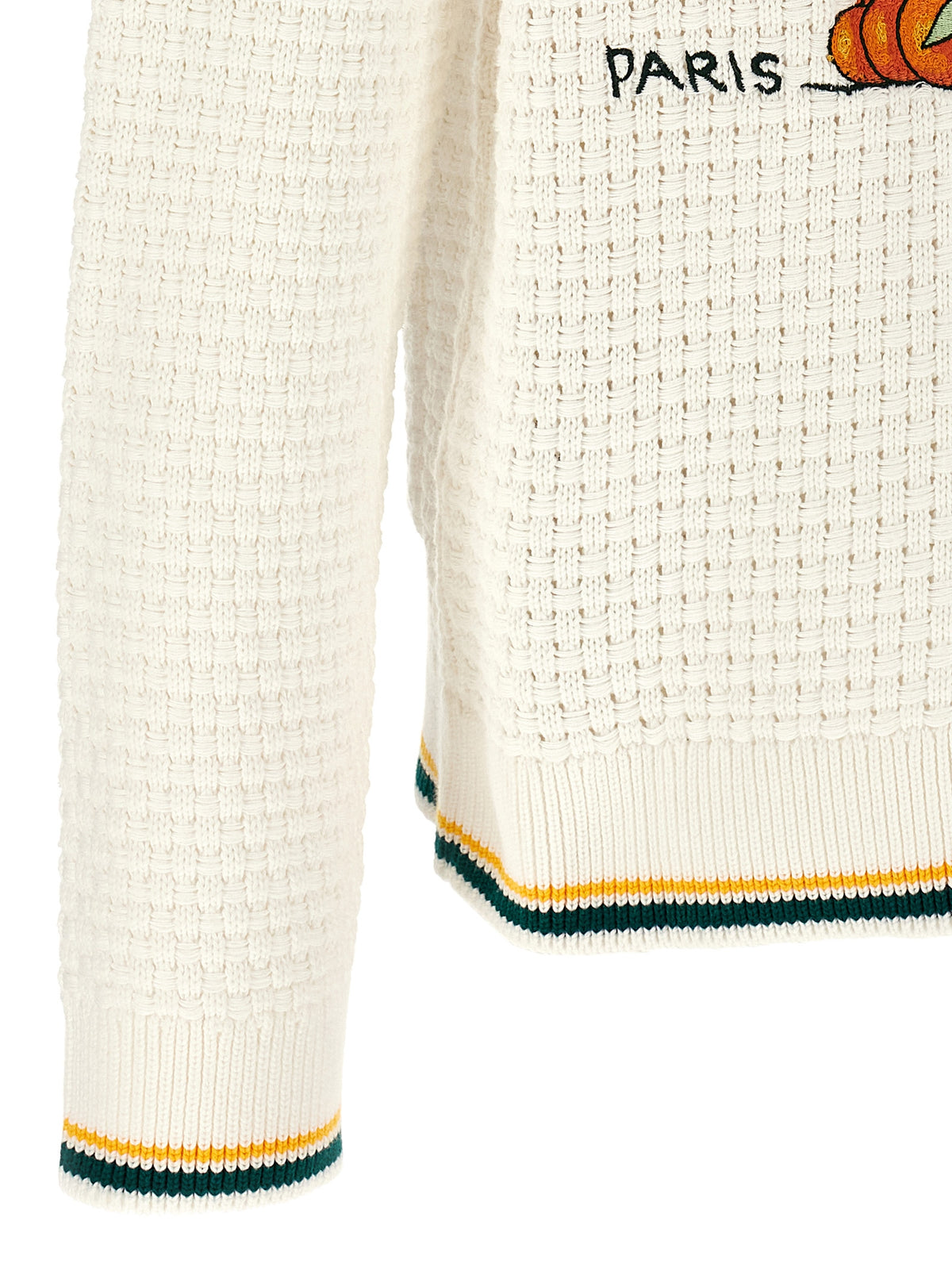 Casablanca Men 'Pyramide D'oranges' Cardigan CASABLANCA
