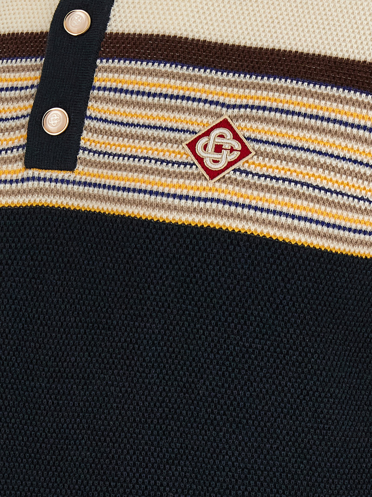 Casablanca Men 'Café Culture' Polo Shirt CASABLANCA