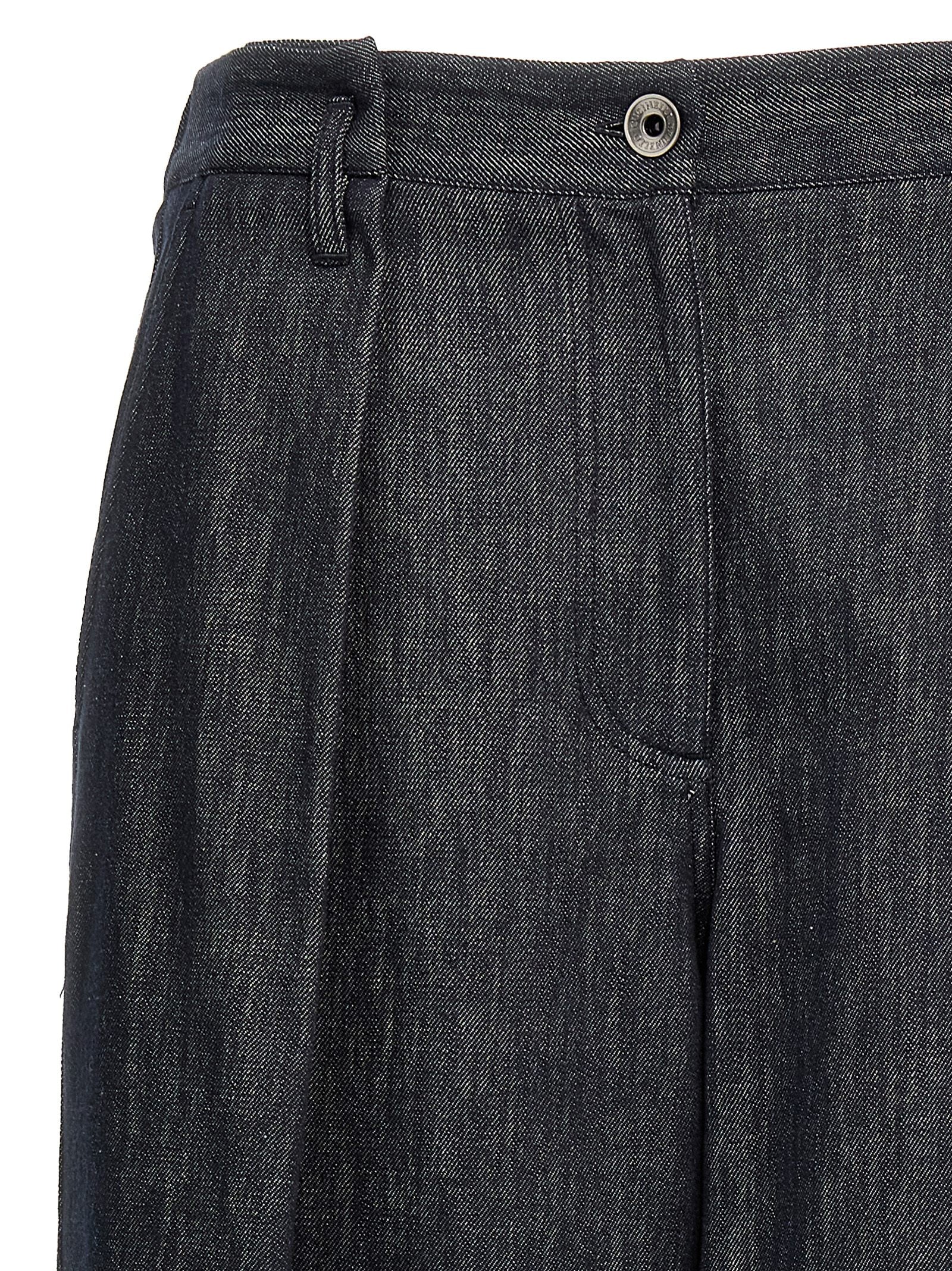 Brunello Cucinelli Women 'A-Line Pleated' Pants BRUNELLO CUCINELLI
