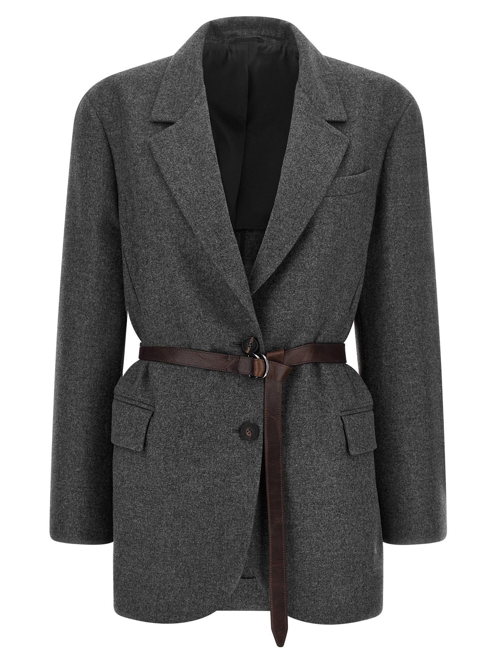 Brunello Cucinelli Women Single-Breasted Blazer BRUNELLO CUCINELLI