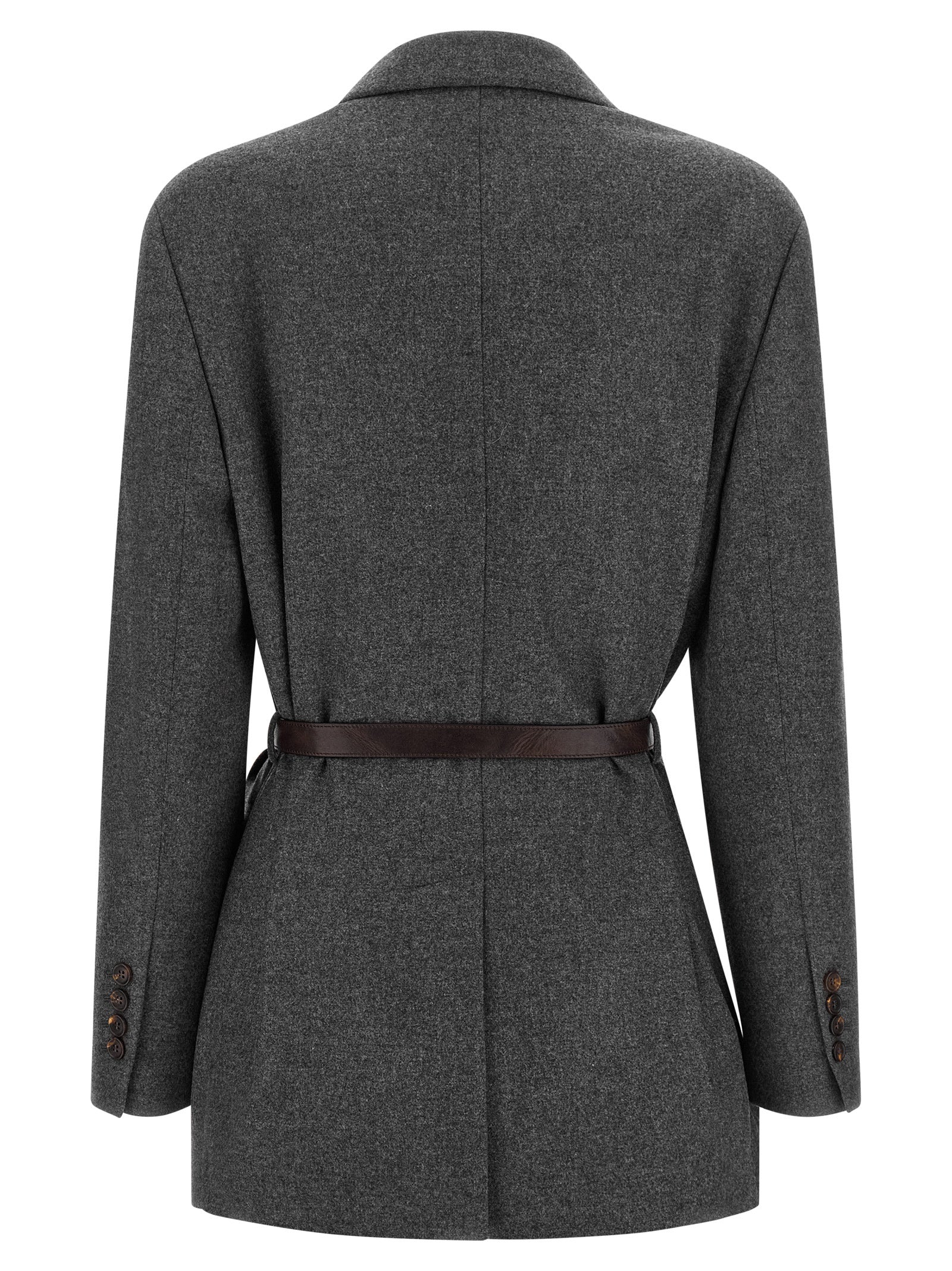 Brunello Cucinelli Women Single-Breasted Blazer BRUNELLO CUCINELLI