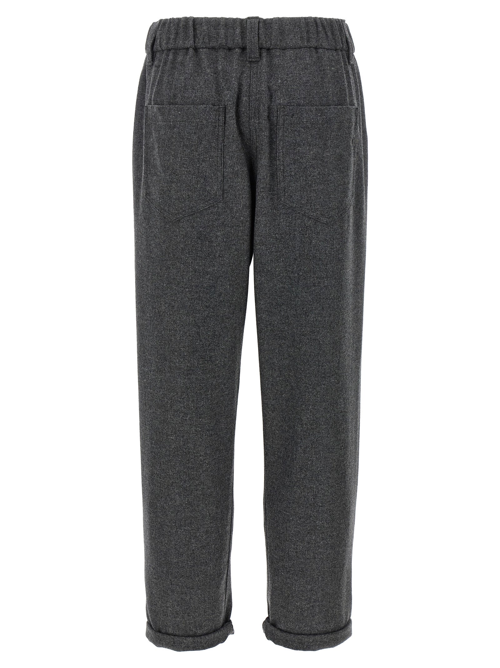 Brunello Cucinelli Women Wool And Cashmere Pants BRUNELLO CUCINELLI