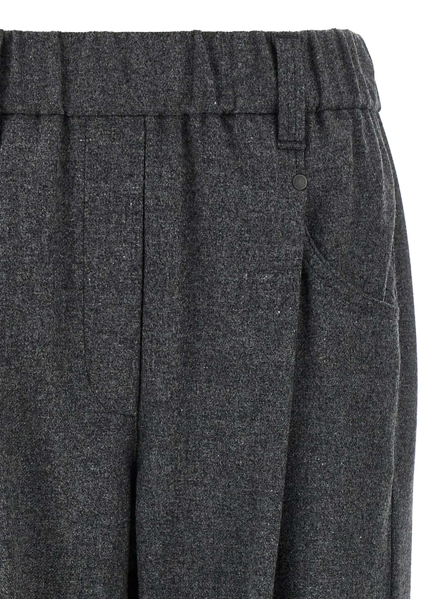 Brunello Cucinelli Women Wool And Cashmere Pants BRUNELLO CUCINELLI