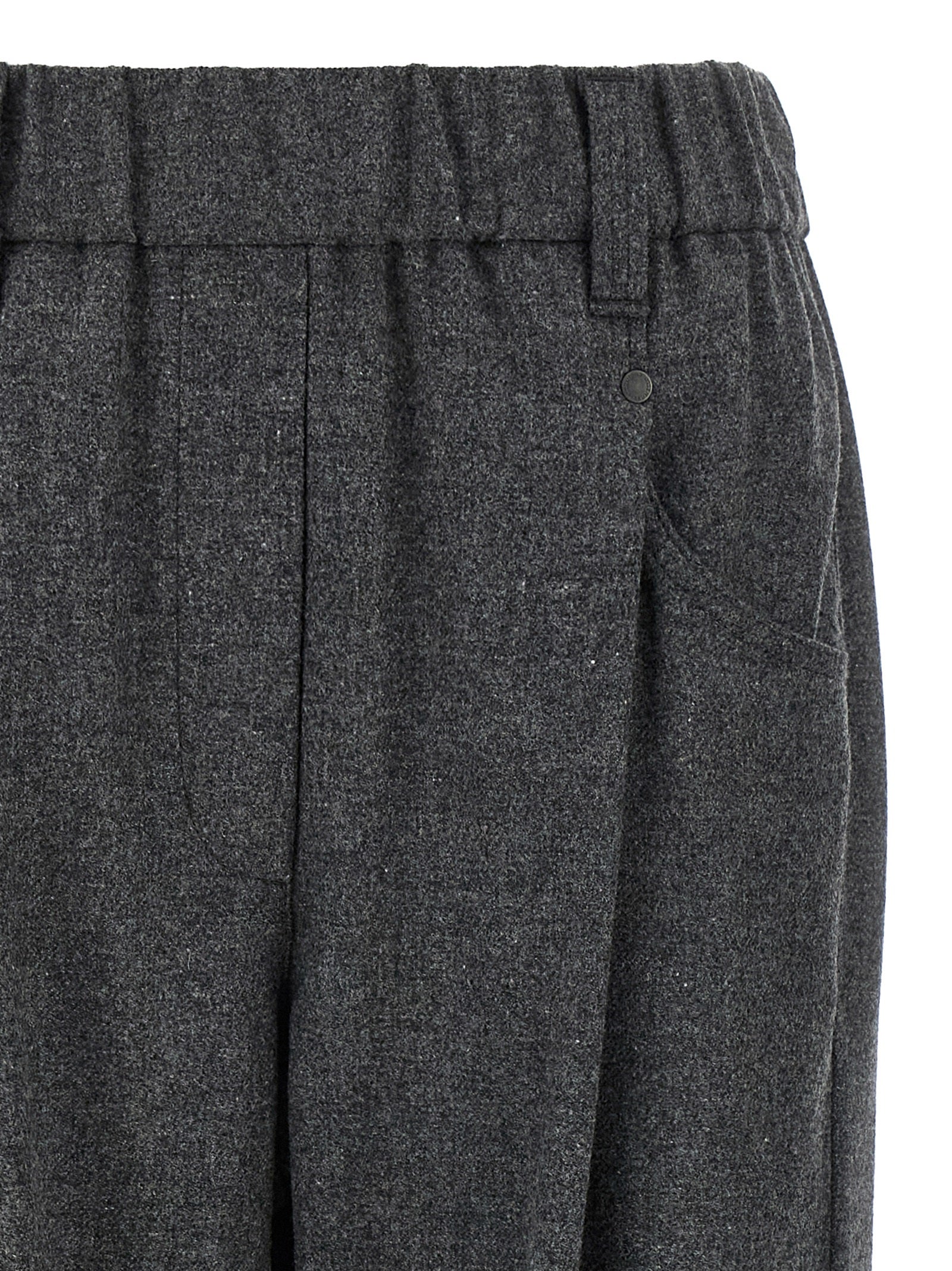 Brunello Cucinelli Women Wool And Cashmere Pants BRUNELLO CUCINELLI