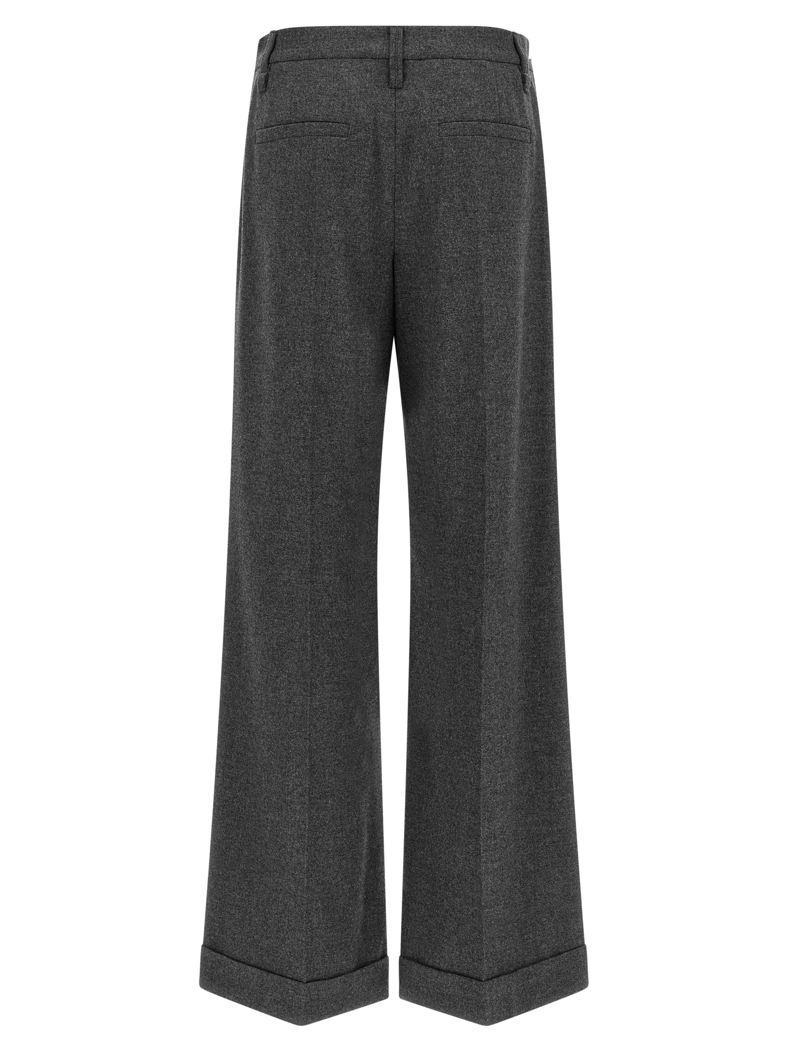 Brunello Cucinelli Women Wool And Cashmere Pants BRUNELLO CUCINELLI