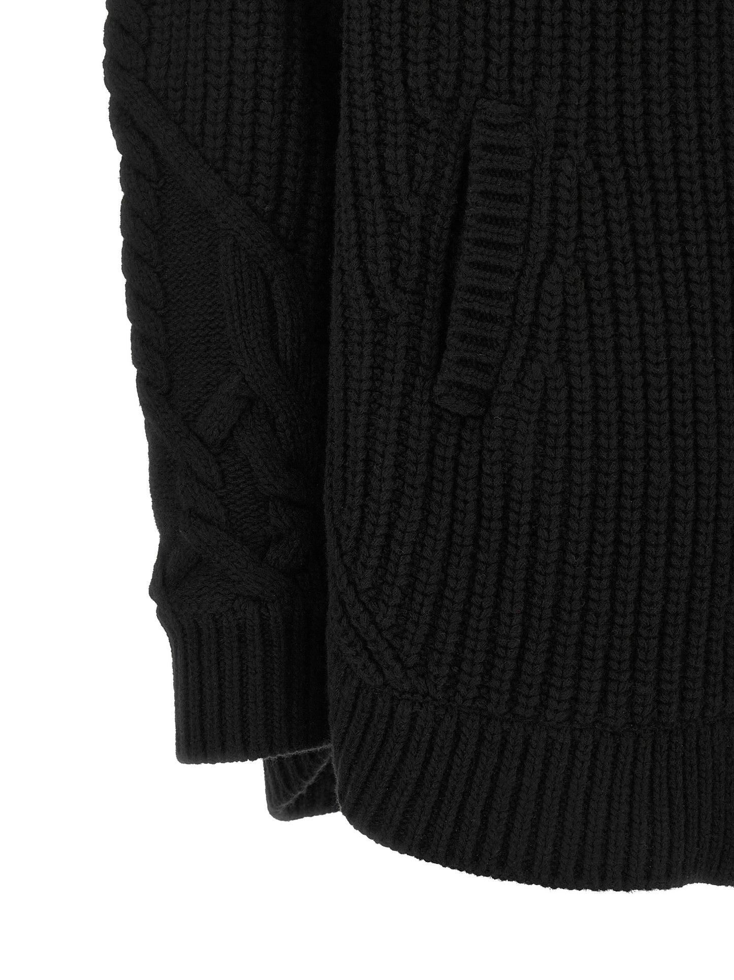 Herno Women Cardigan With Fur Insert HERNO