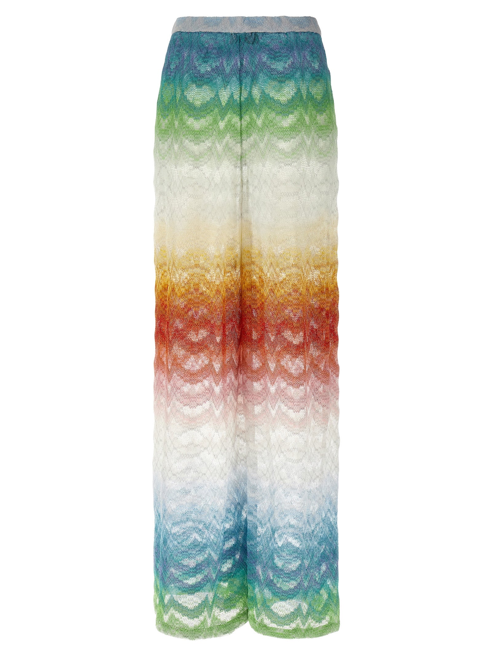 Missoni Women Shaded Lamé Viscose Pants MISSONI