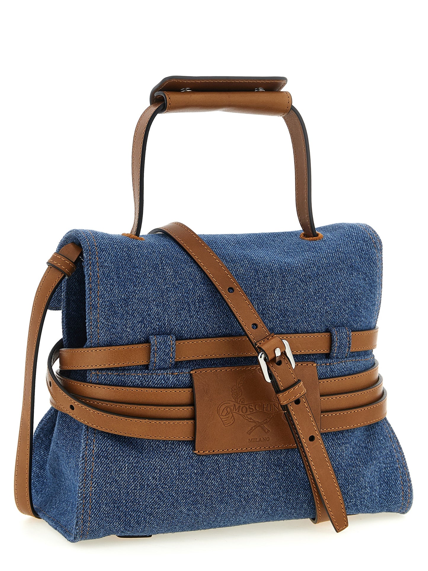 Moschino Women Regular 'Tie Me' Handbag MOSCHINO