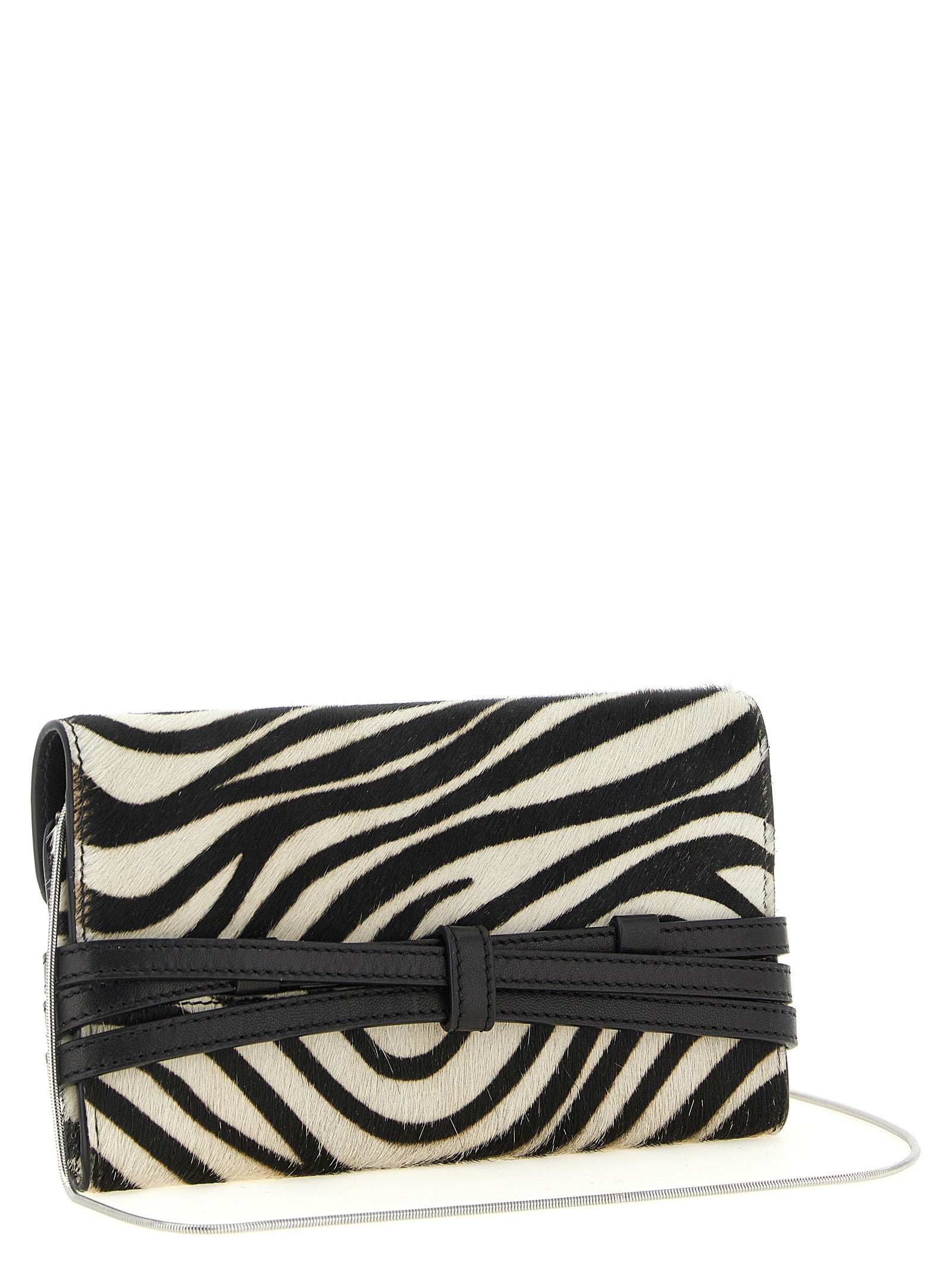 Moschino Women 'Tie Me' Wallet On Chain MOSCHINO