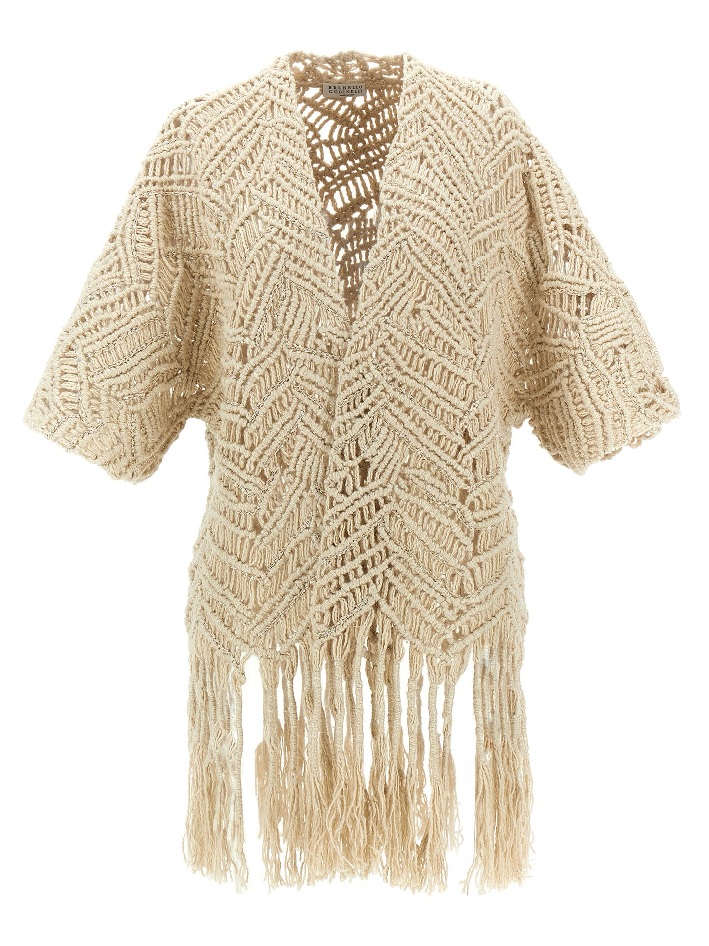 Brunello Cucinelli Women 'Opera Dazzling Macramé' Cardigan BRUNELLO CUCINELLI