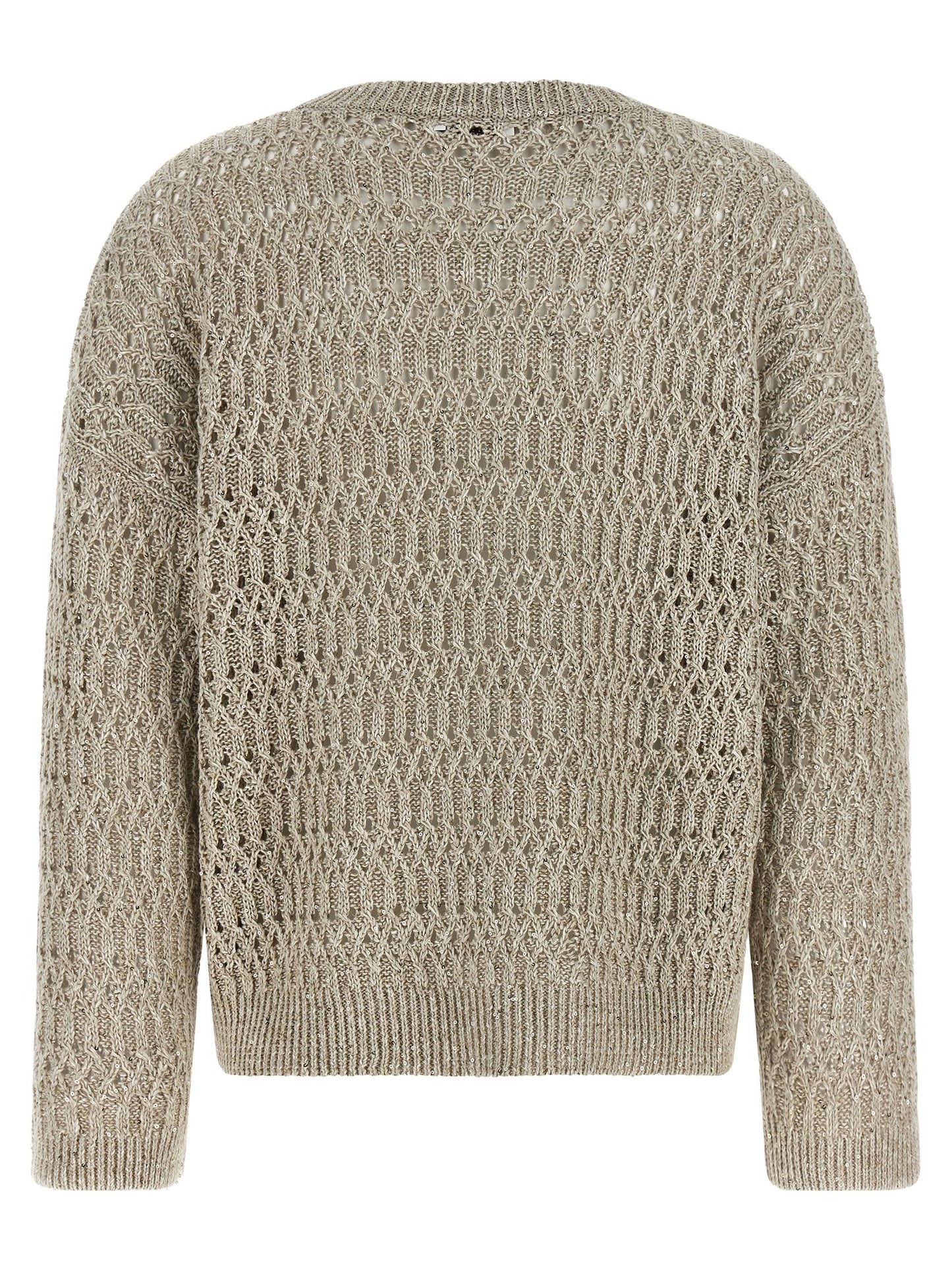 Brunello Cucinelli Women 'Dazzling Braids' Sweater BRUNELLO CUCINELLI