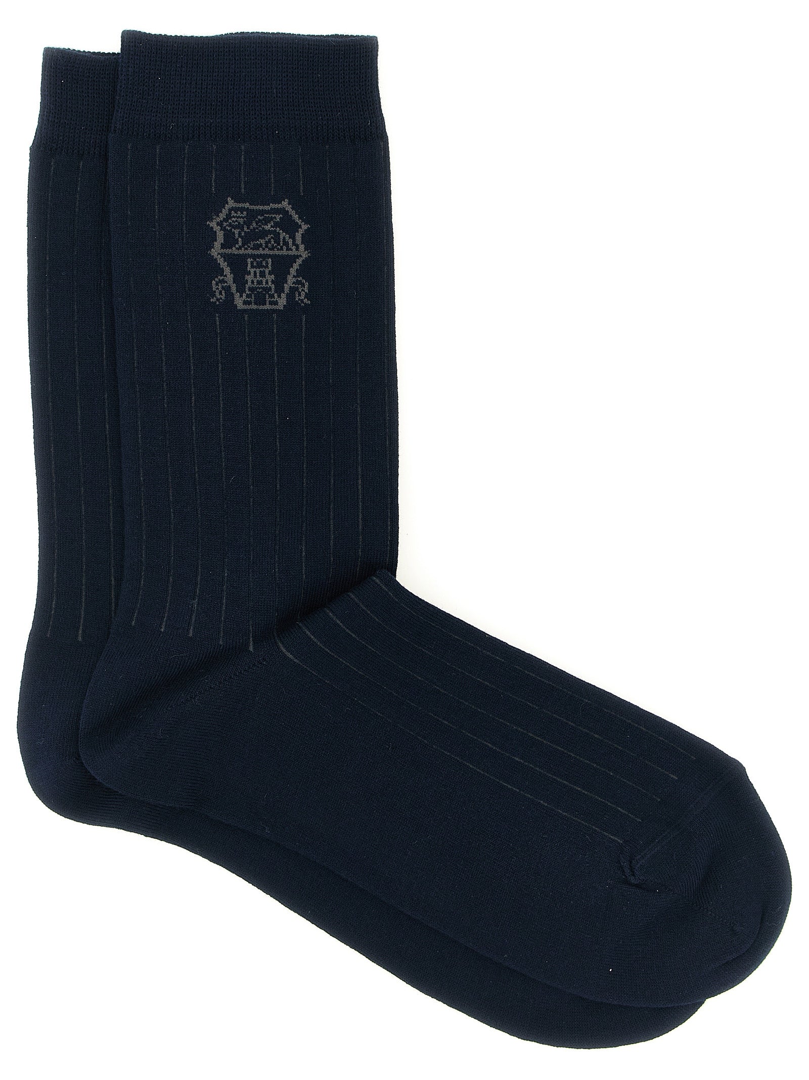 Brunello Cucinelli Men Socks Coat Of Arms Of Solomeo BRUNELLO CUCINELLI