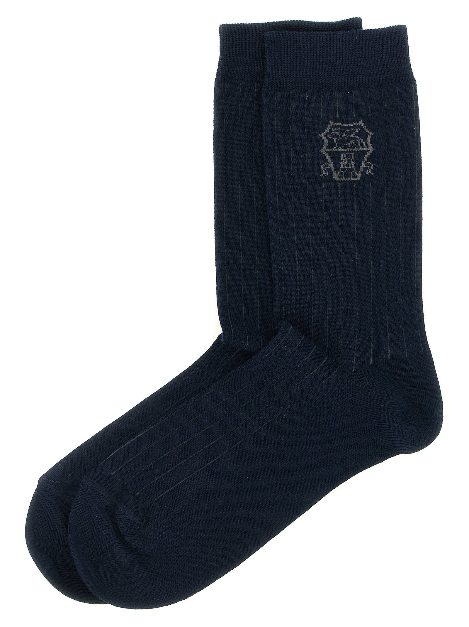Brunello Cucinelli Men Socks Coat Of Arms Of Solomeo BRUNELLO CUCINELLI
