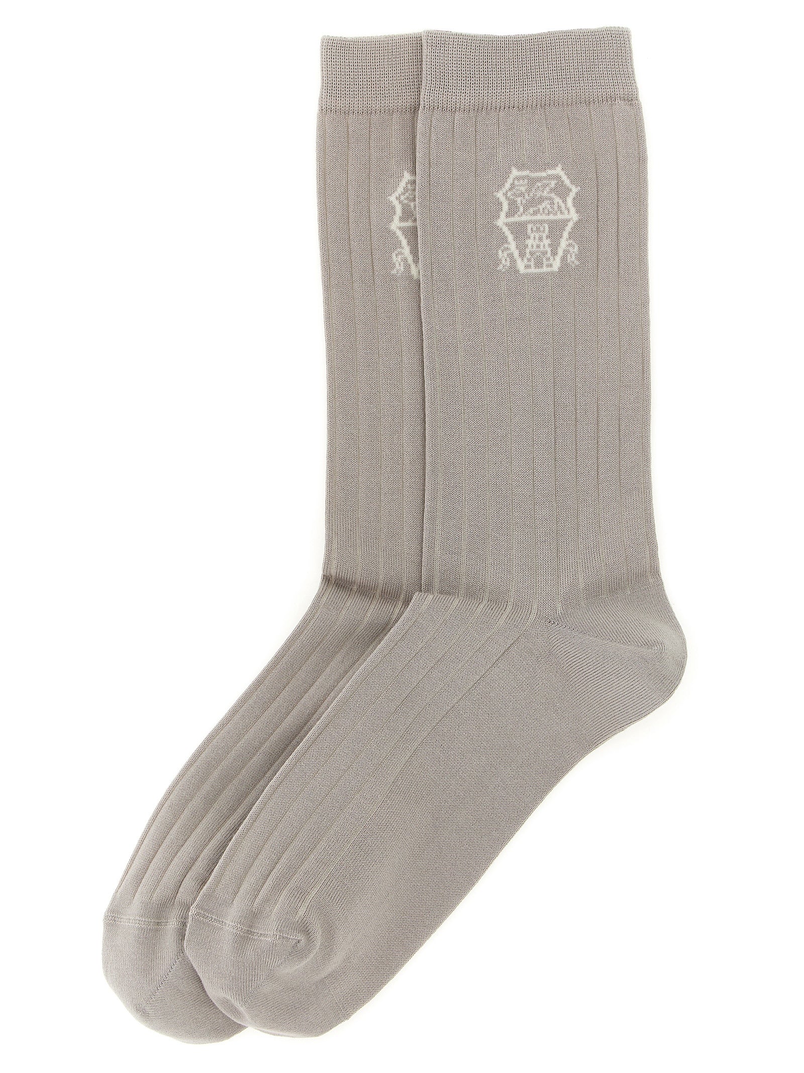 Brunello Cucinelli Men Socks Coat Of Arms Of Solomeo BRUNELLO CUCINELLI