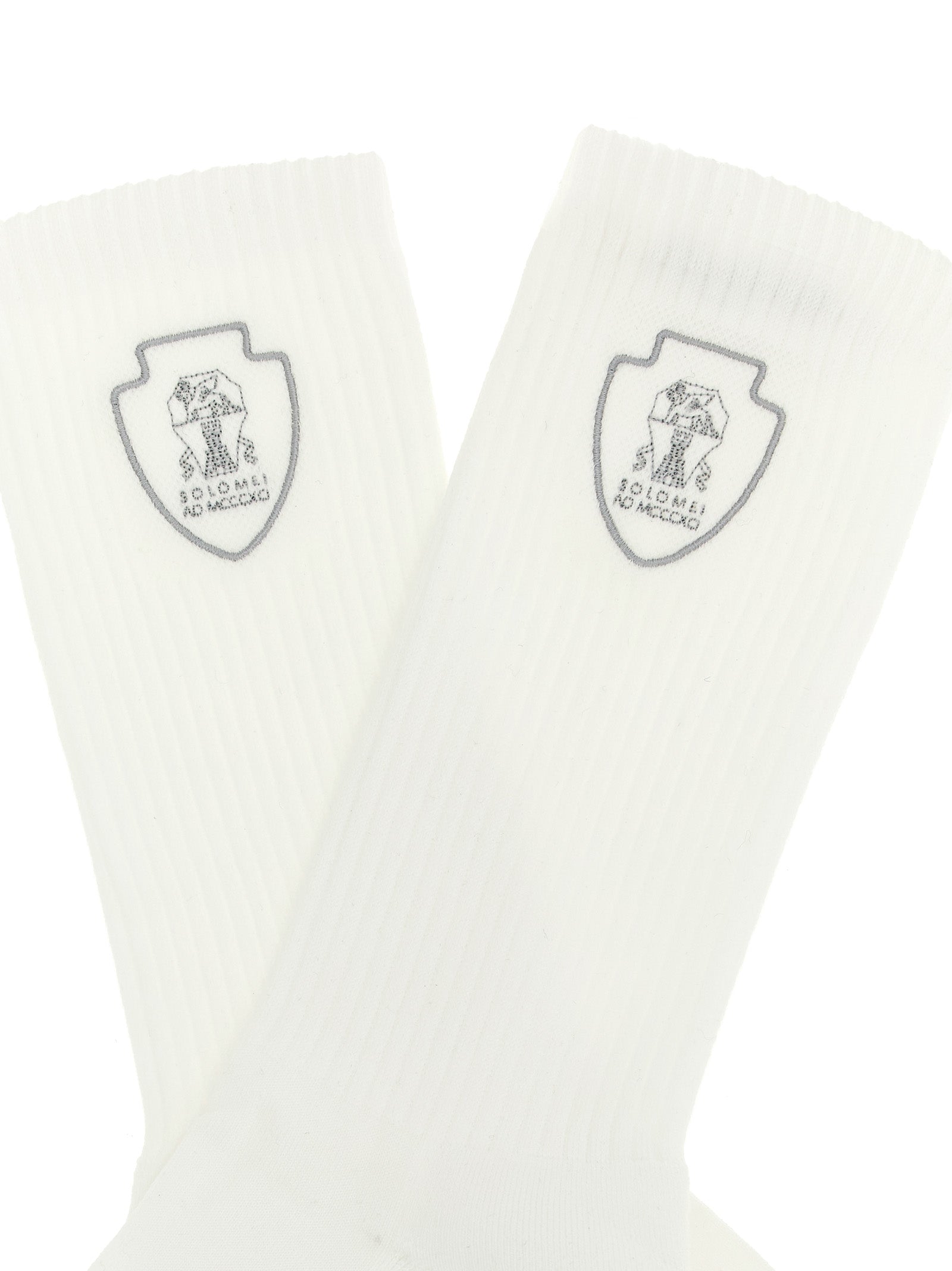 Brunello Cucinelli Men 'Tennis' Logo Tights BRUNELLO CUCINELLI