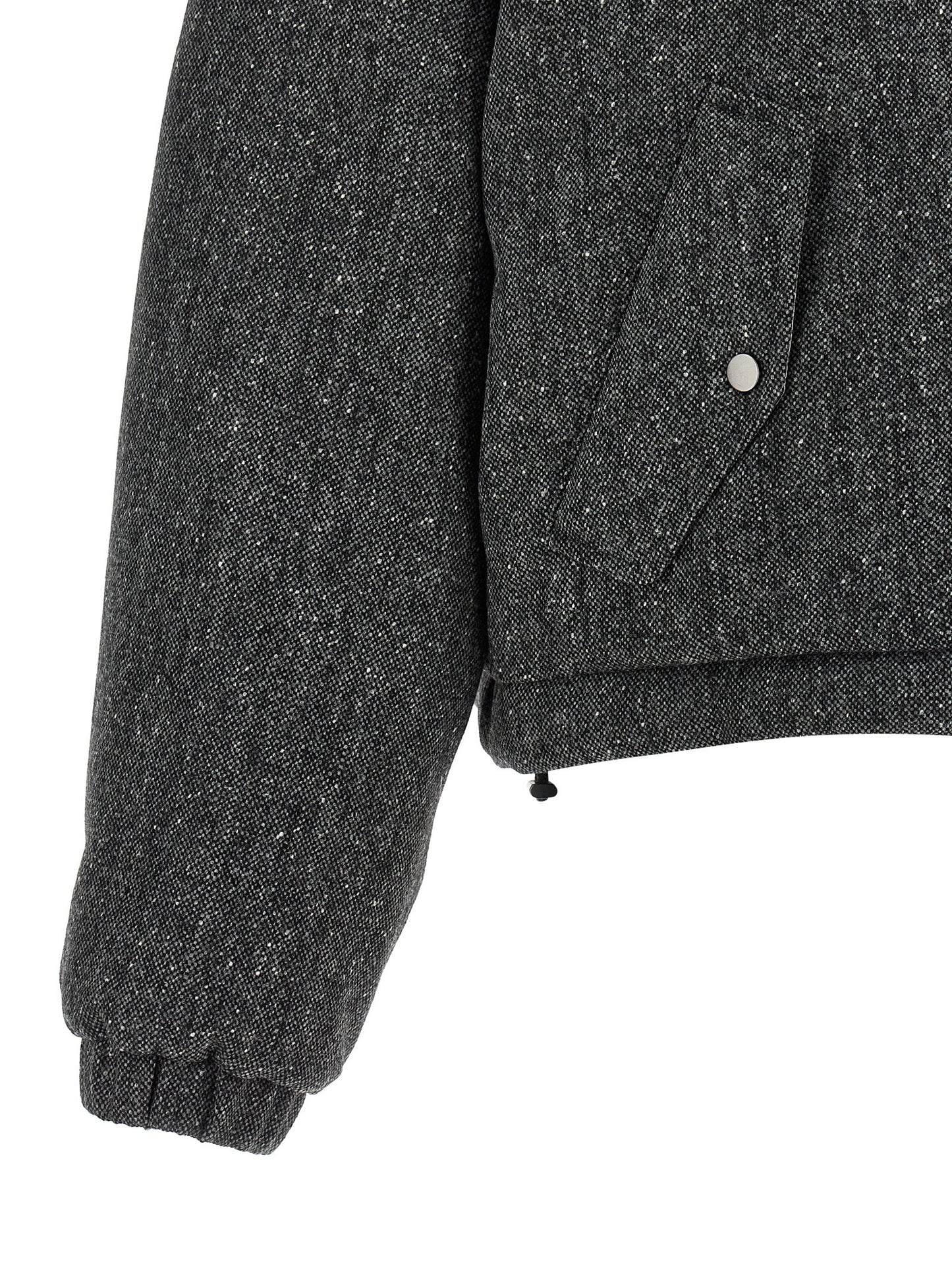 Brunello Cucinelli Women 'Shiny Zipper Pull' Down Jacket BRUNELLO CUCINELLI