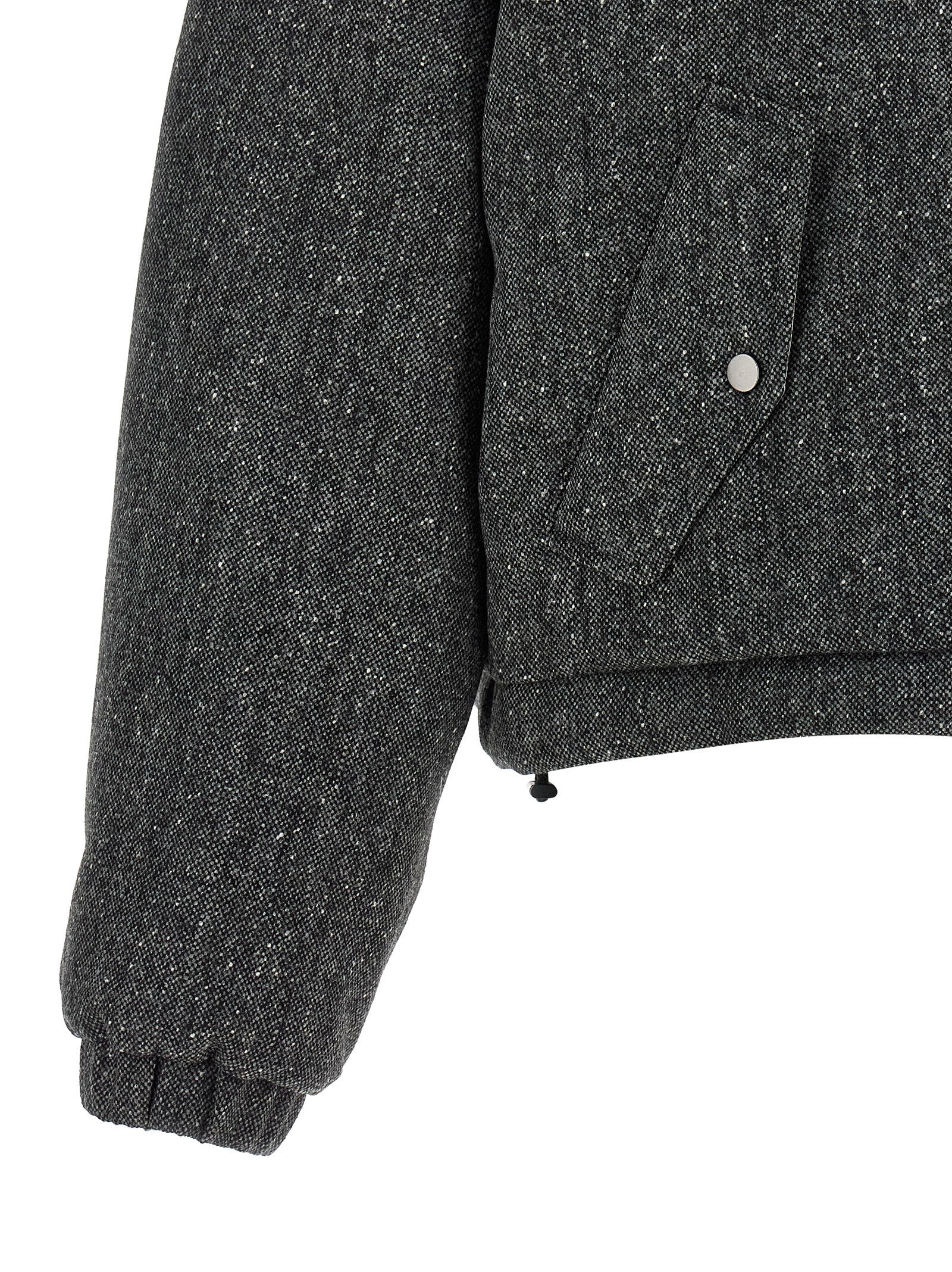 Brunello Cucinelli Women 'Shiny Zipper Pull' Down Jacket BRUNELLO CUCINELLI