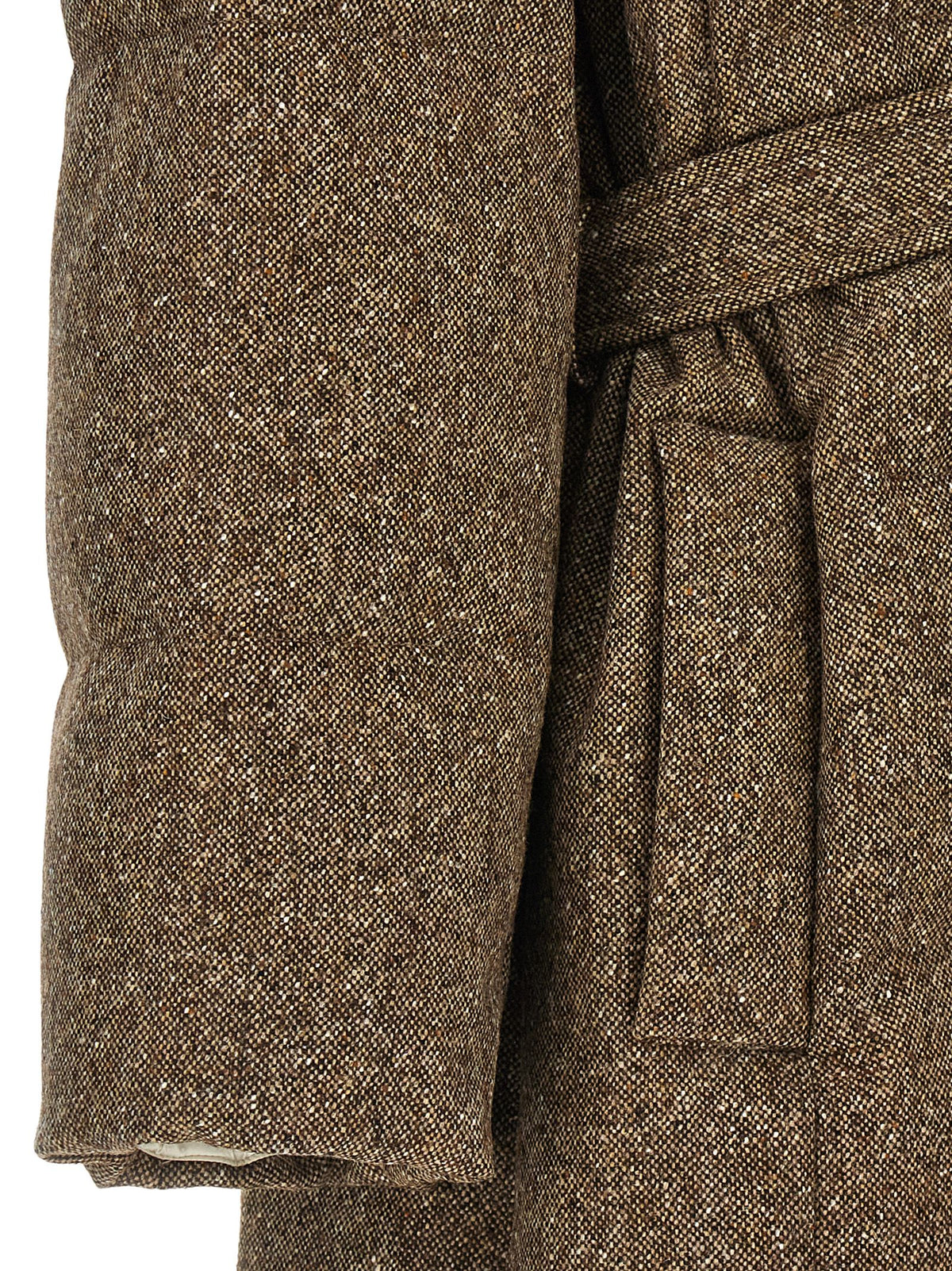 Brunello Cucinelli Women 'Shiny Zipper Pull' Down Jacket BRUNELLO CUCINELLI