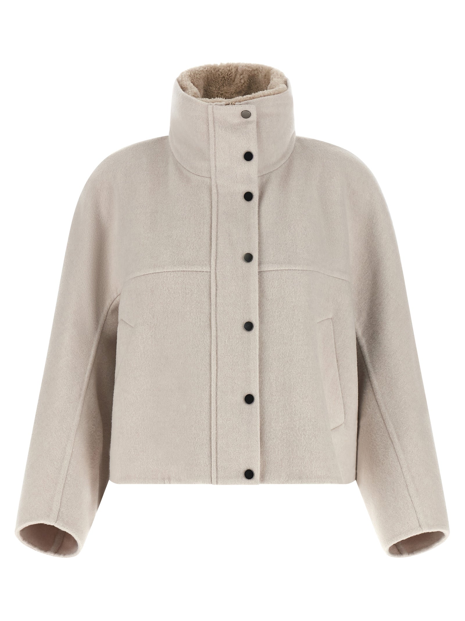 Brunello Cucinelli Women Cropped Coat BRUNELLO CUCINELLI