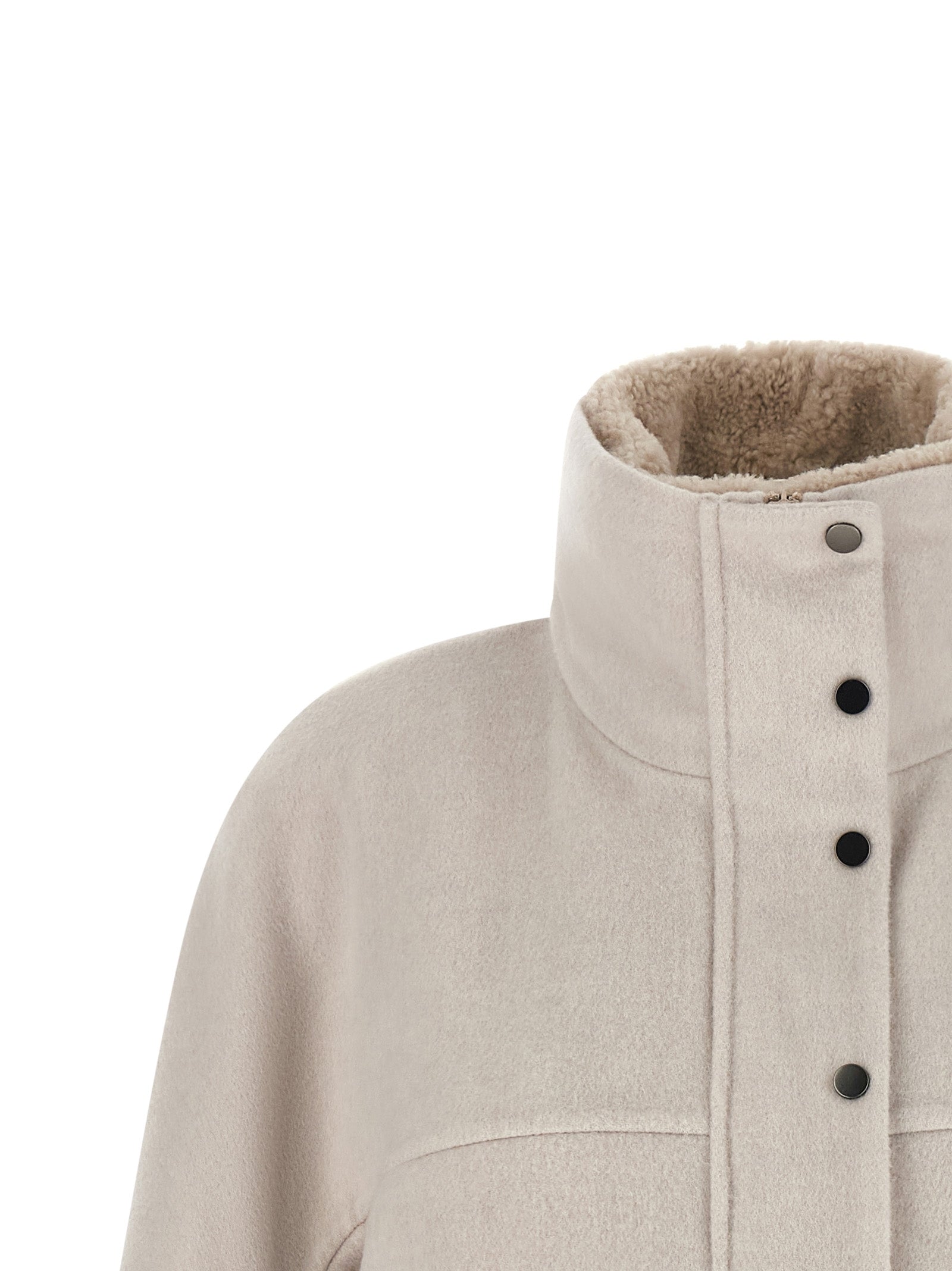 Brunello Cucinelli Women Cropped Coat BRUNELLO CUCINELLI