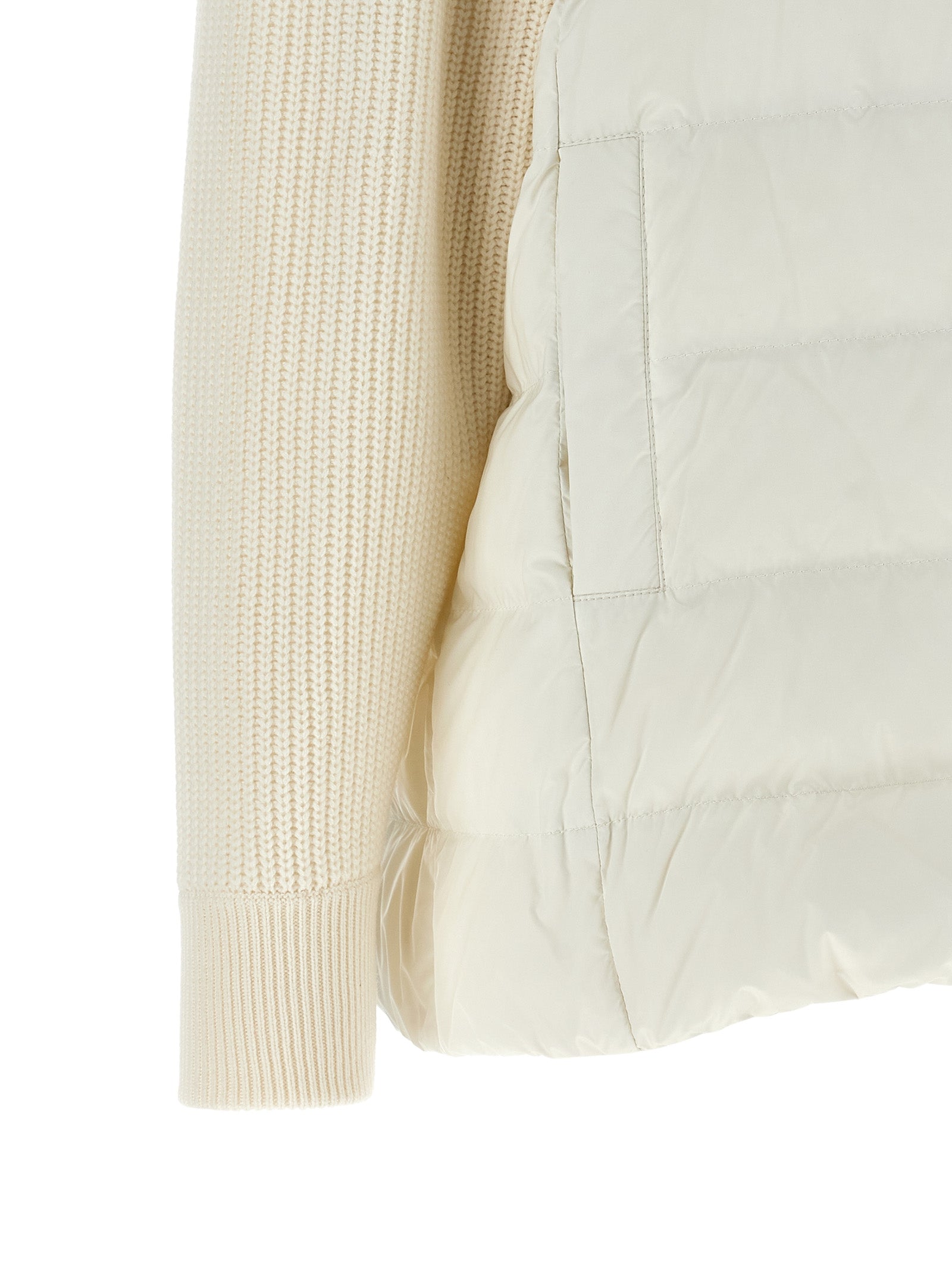 Brunello Cucinelli Women 'Shiny Zipper Pull' Down Jacket BRUNELLO CUCINELLI