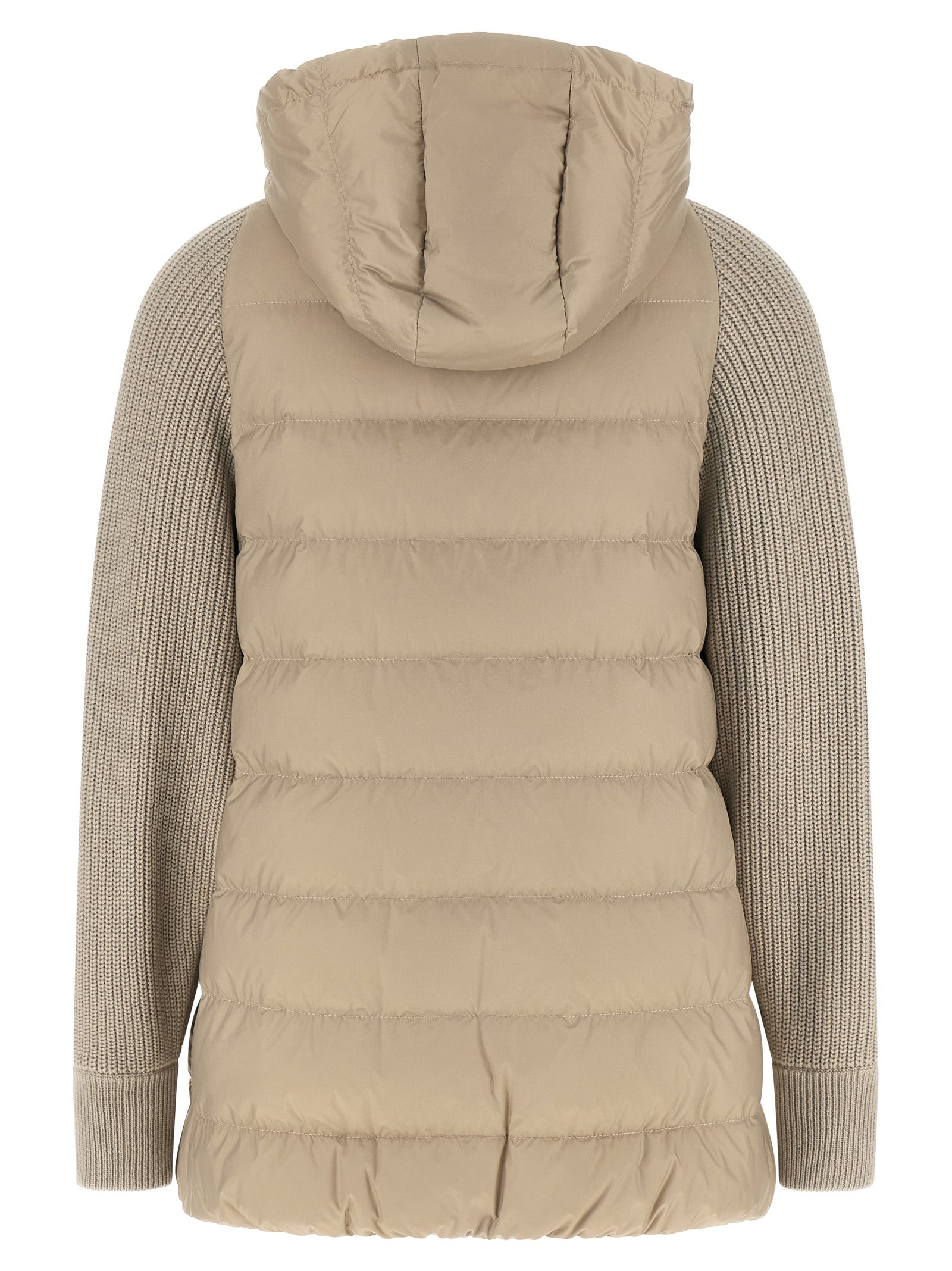 Brunello Cucinelli Women 'Shiny Zipper Pull' Down Jacket BRUNELLO CUCINELLI