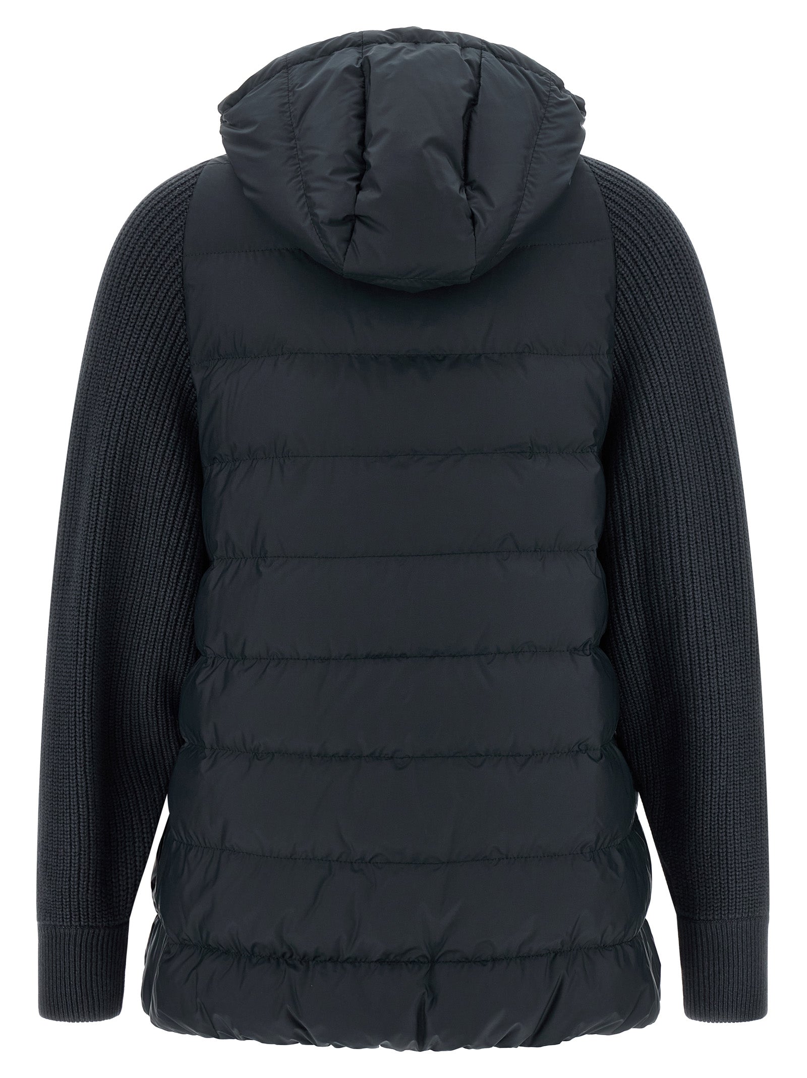 Brunello Cucinelli Women 'Shiny Zipper Pull' Down Jacket BRUNELLO CUCINELLI