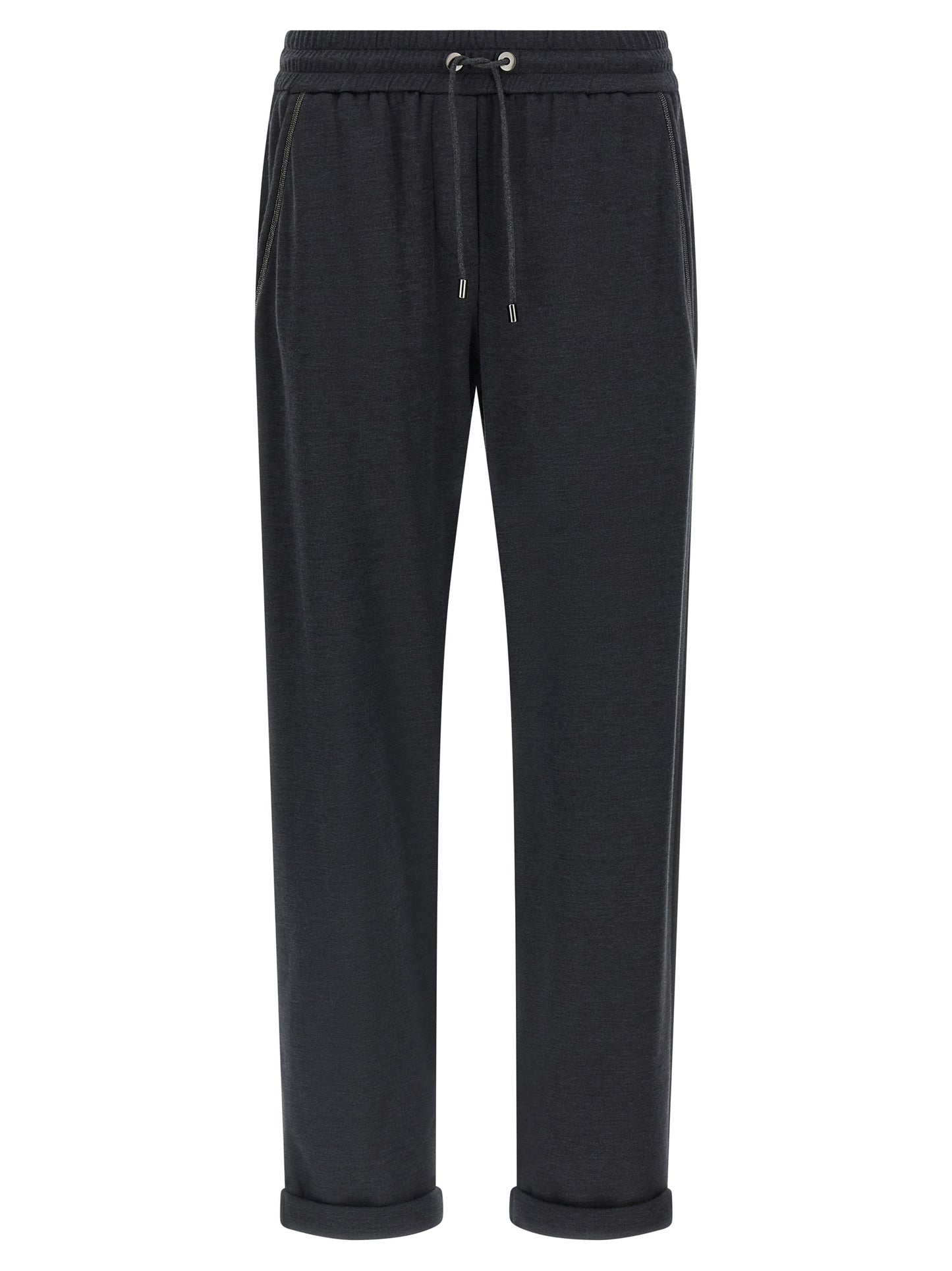 Brunello Cucinelli Women 'Shiny Pocket Detail' Joggers BRUNELLO CUCINELLI