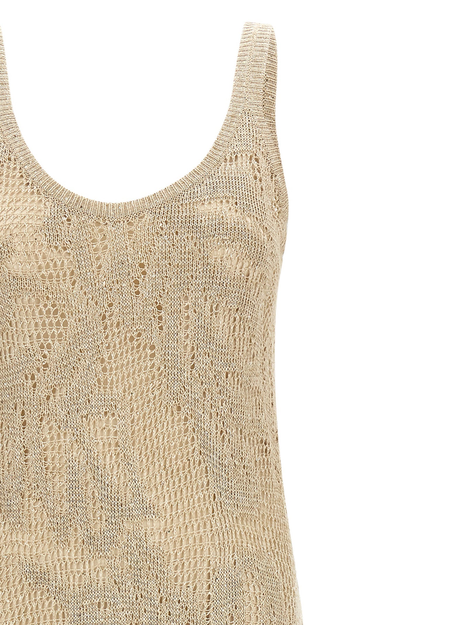 Brunello Cucinelli Women Crochet Dress BRUNELLO CUCINELLI