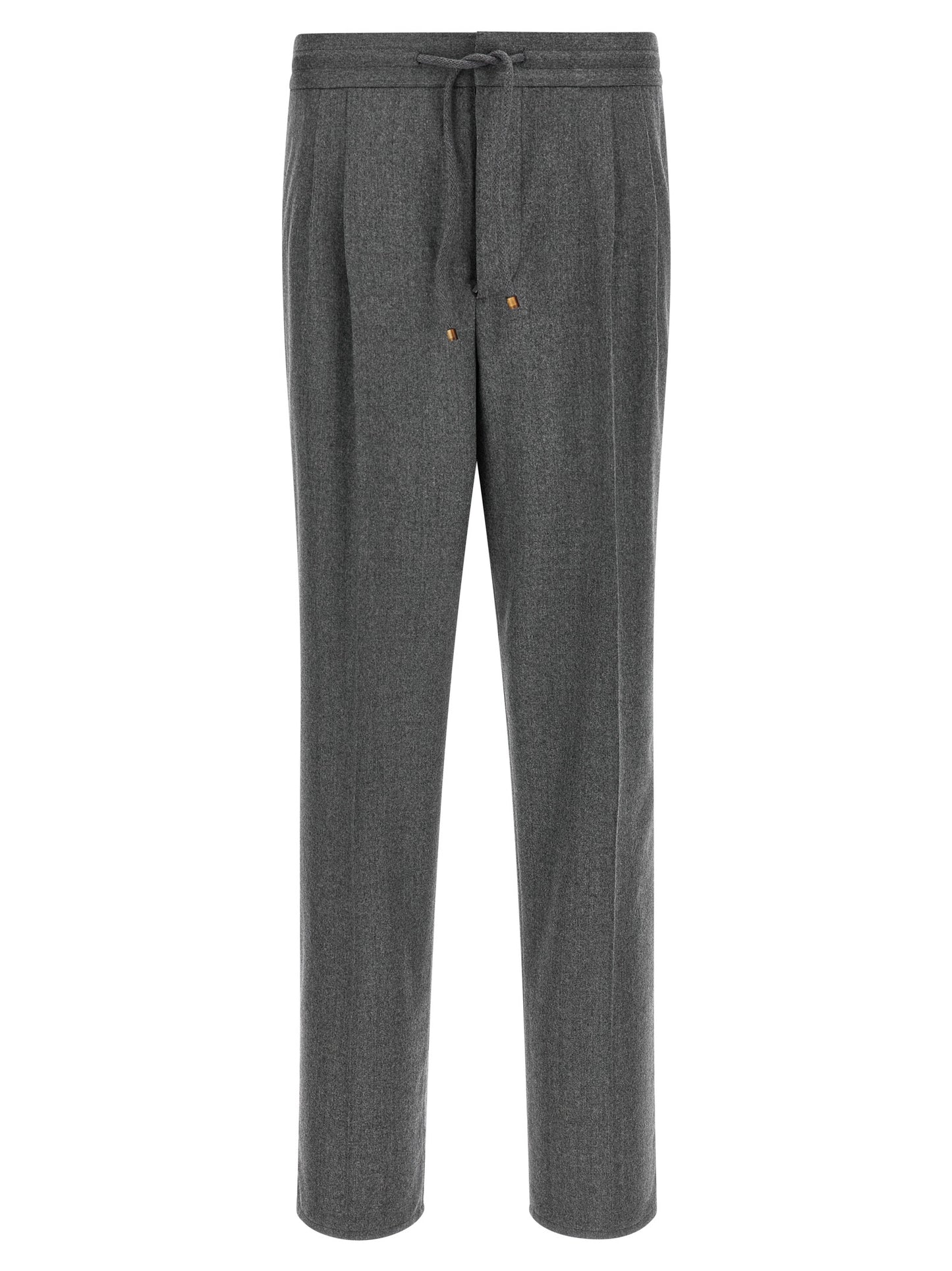 Brunello Cucinelli Men Wool Flannel Pants BRUNELLO CUCINELLI