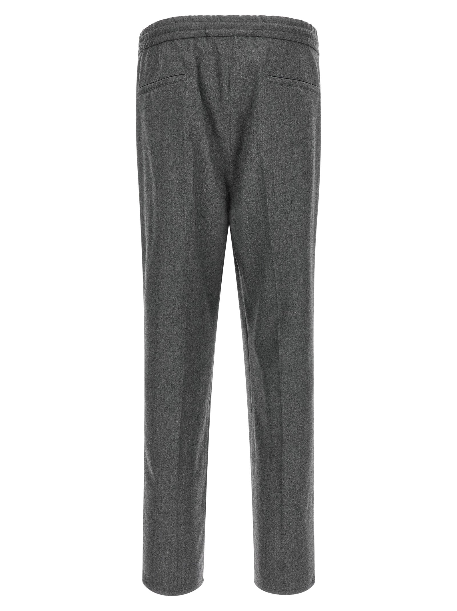 Brunello Cucinelli Men Wool Flannel Pants BRUNELLO CUCINELLI