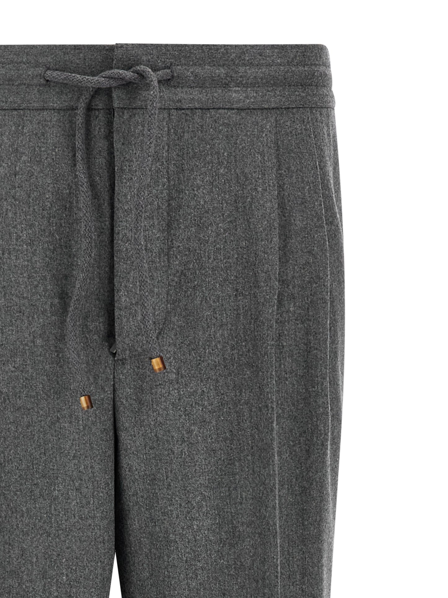 Brunello Cucinelli Men Wool Flannel Pants BRUNELLO CUCINELLI