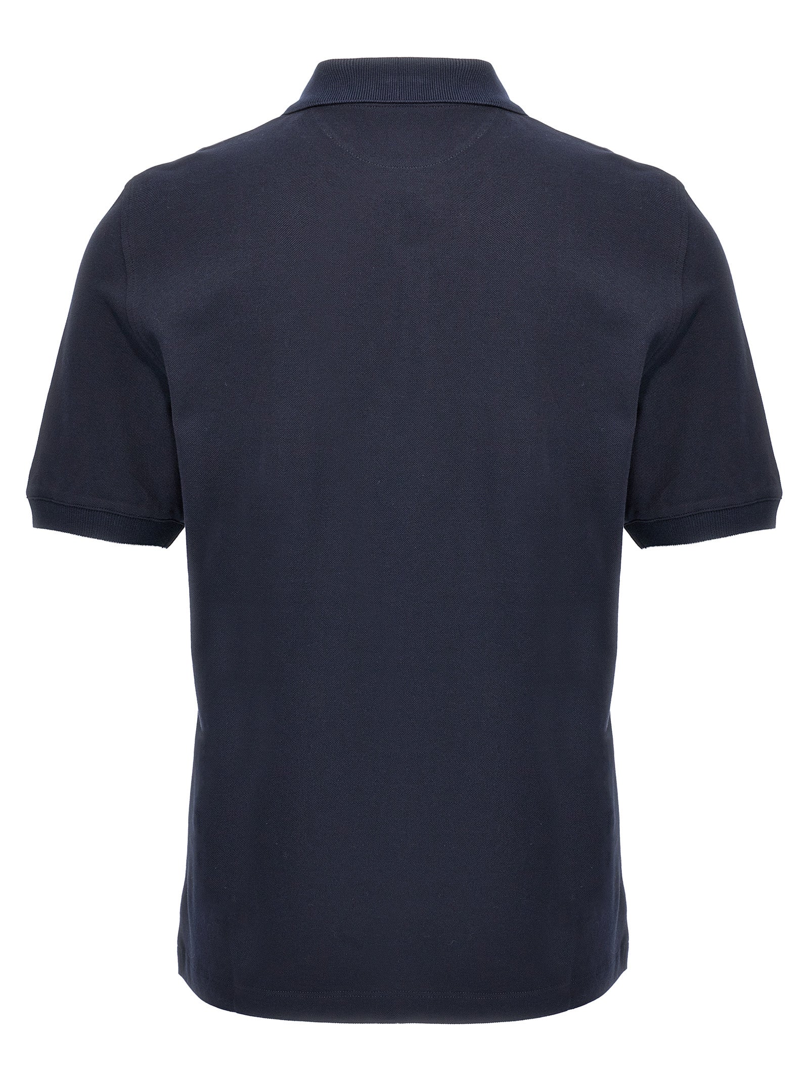 Brunello Cucinelli Men Logo Piqué Polo Shirt BRUNELLO CUCINELLI