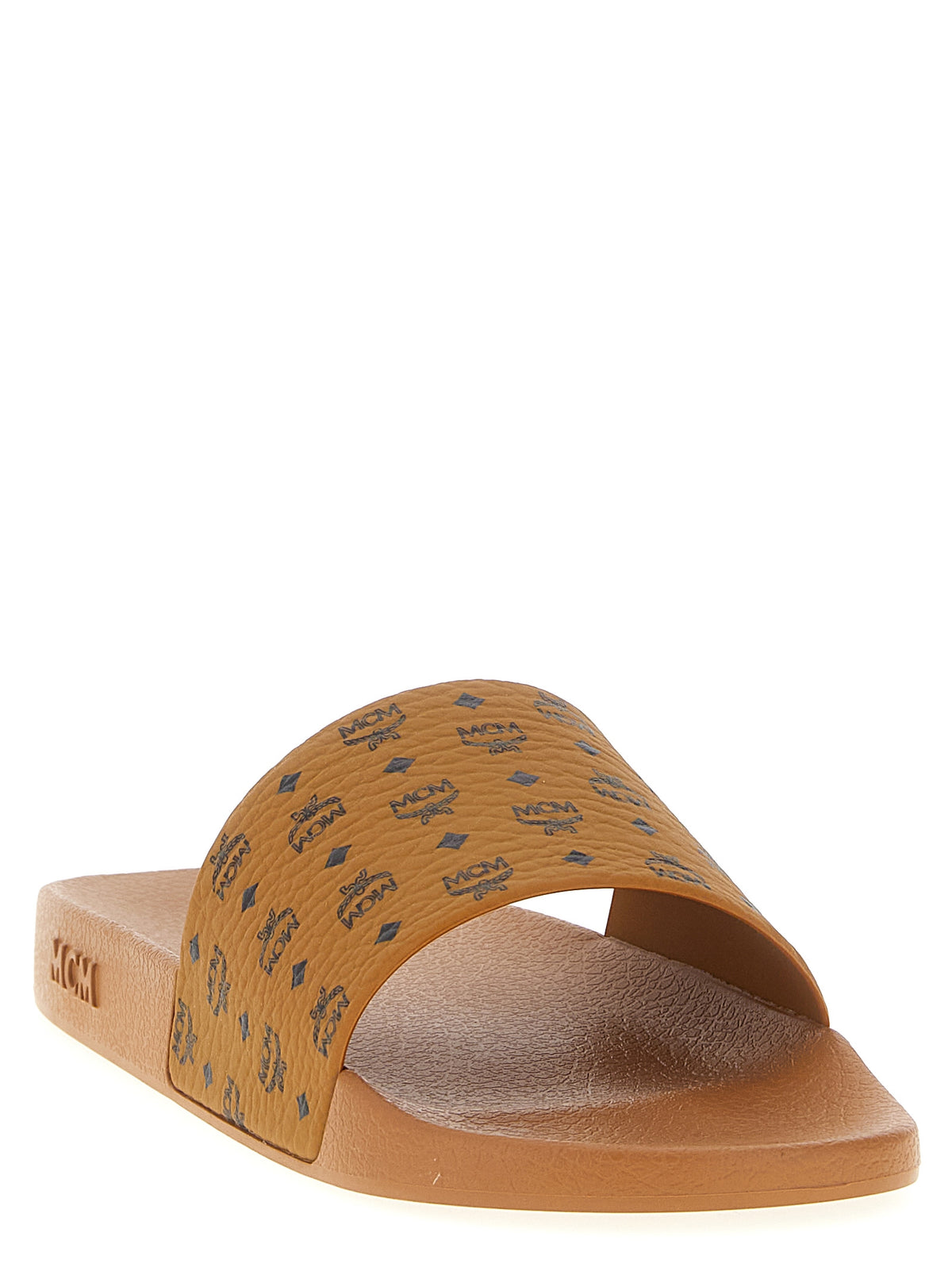 Mcm Men All-Over Monogram Slides MCM