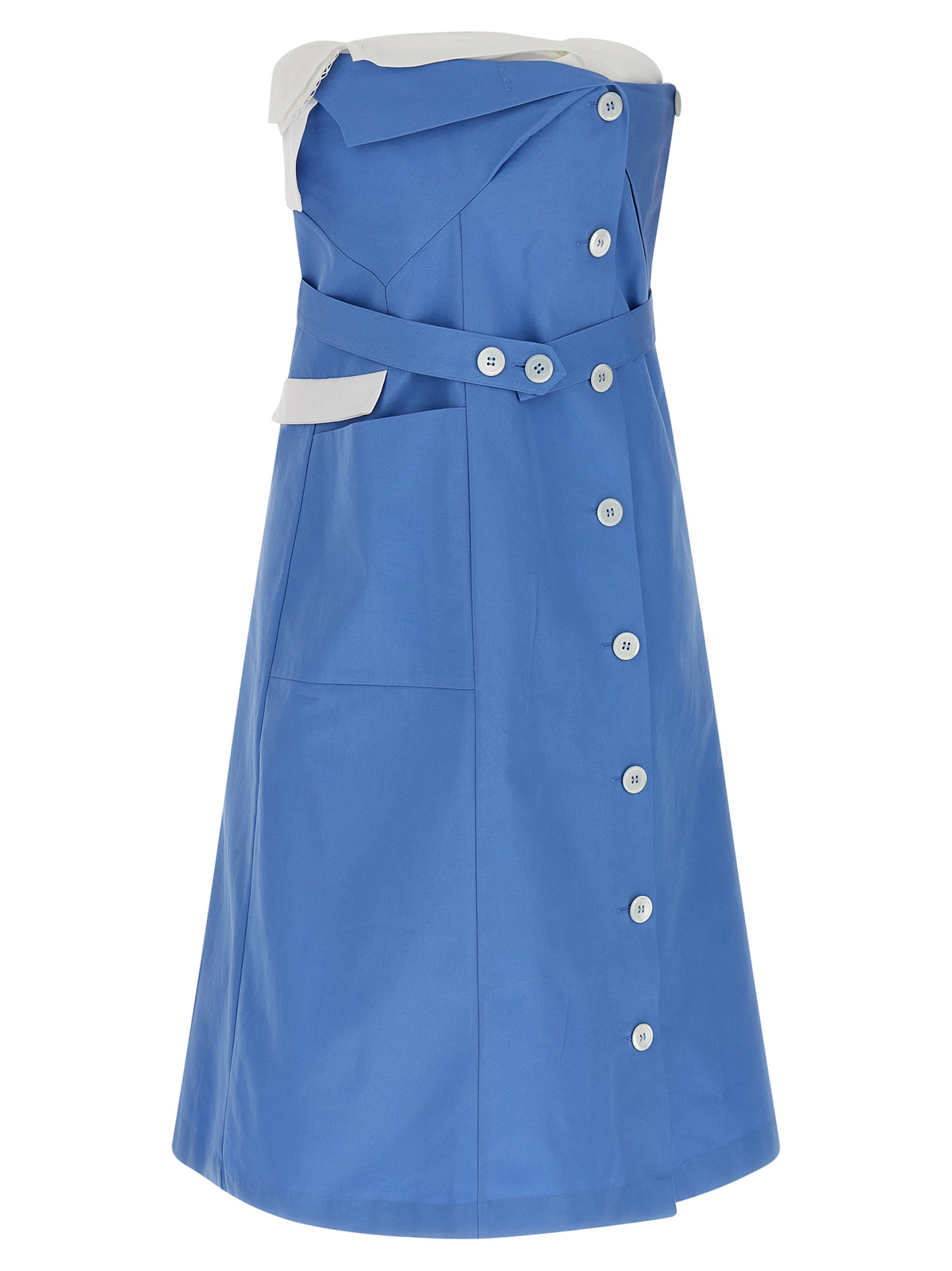 Miu Miu Women Deconstructed Mini Dress MIU MIU