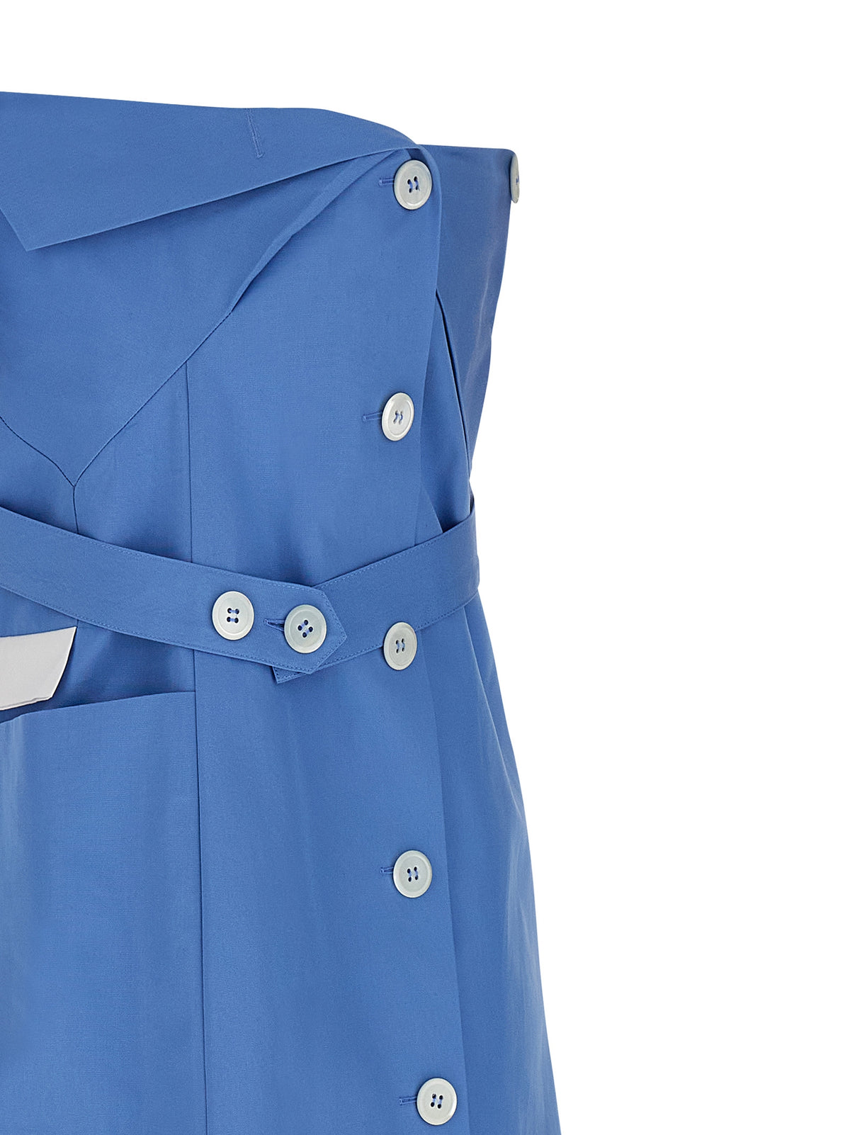 Miu Miu Women Deconstructed Mini Dress MIU MIU