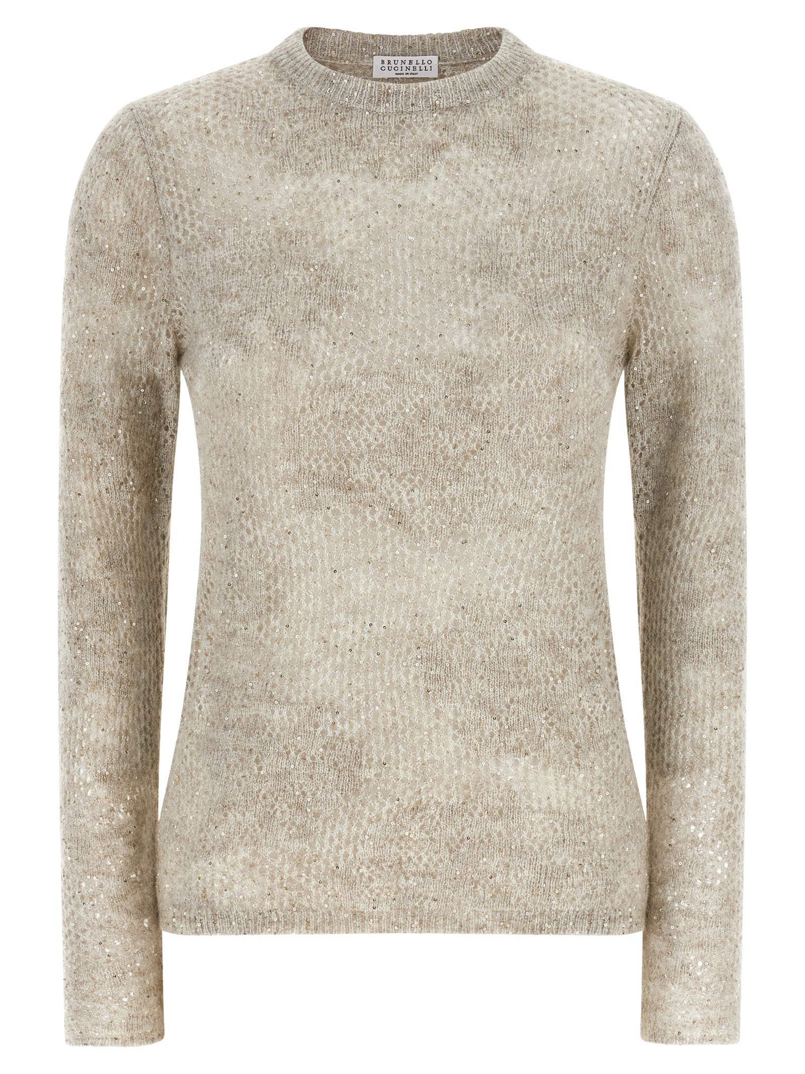 Brunello Cucinelli Women 'Flower Lace' Sweater BRUNELLO CUCINELLI
