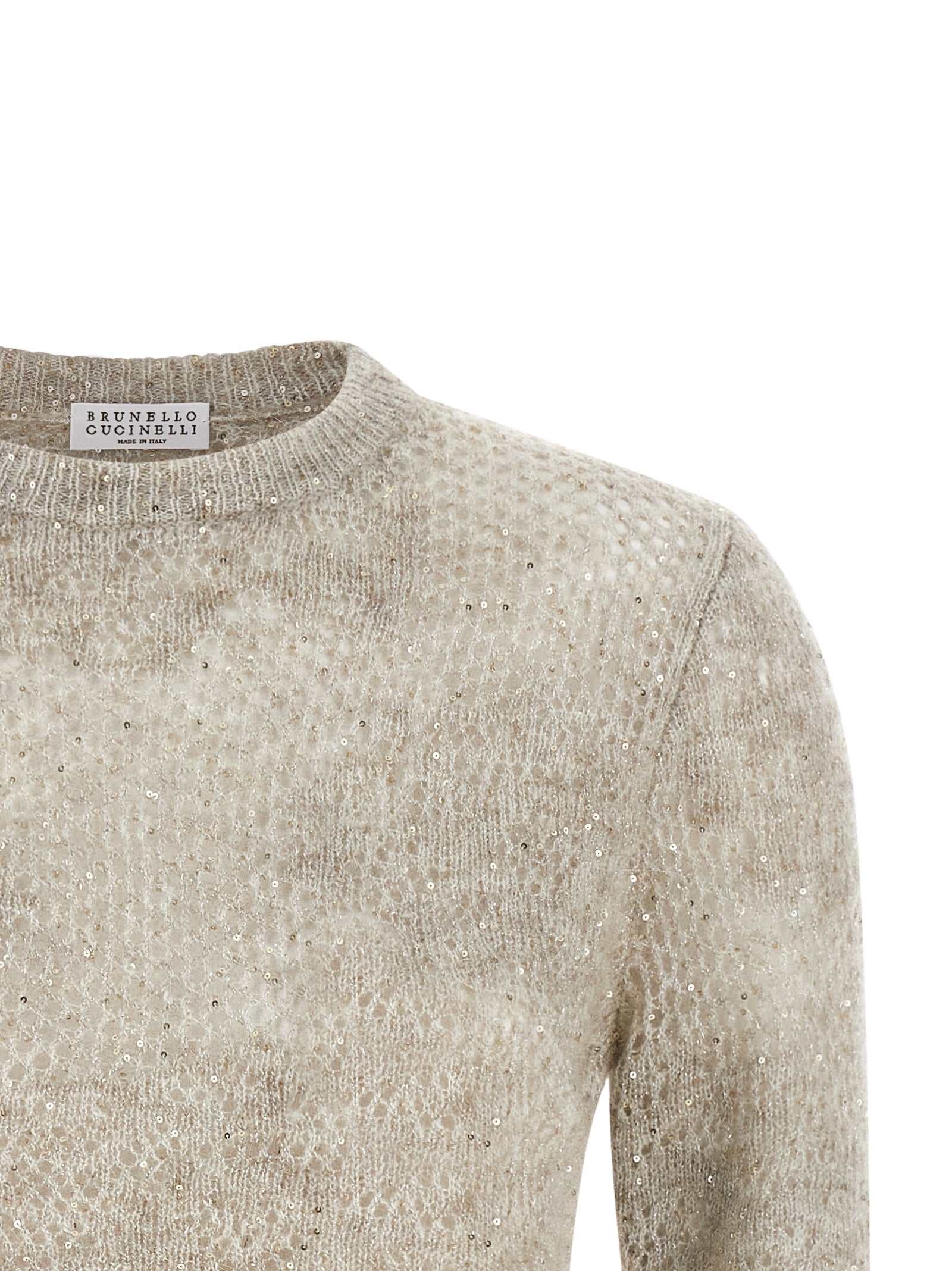 Brunello Cucinelli Women 'Flower Lace' Sweater BRUNELLO CUCINELLI