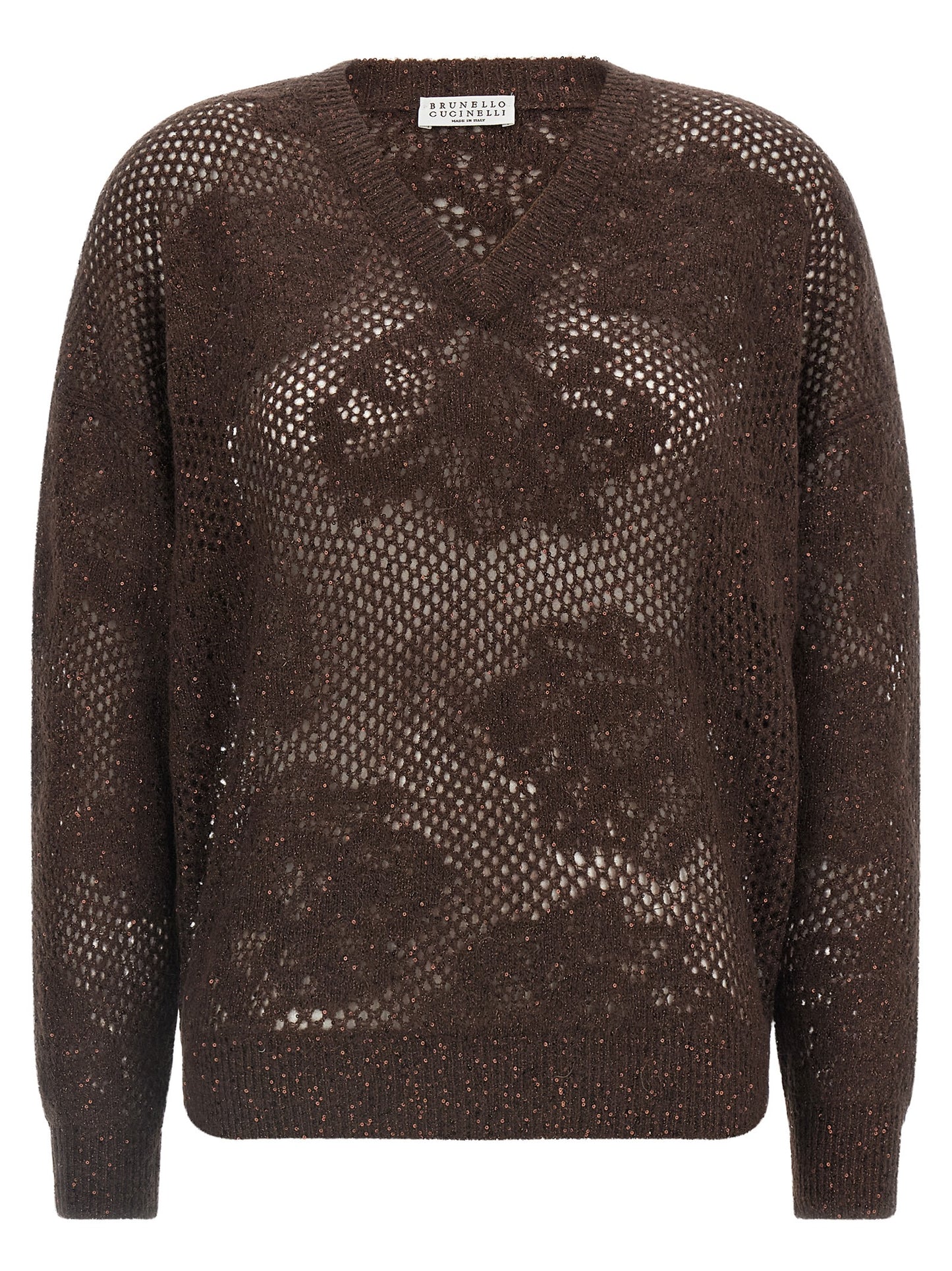 Brunello Cucinelli Women 'Flower Lace' Sweater BRUNELLO CUCINELLI