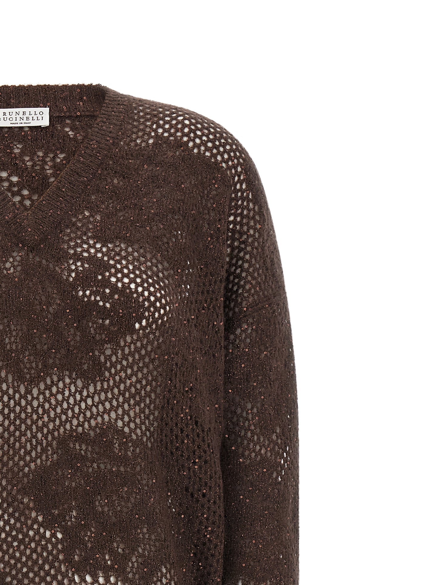 Brunello Cucinelli Women 'Flower Lace' Sweater BRUNELLO CUCINELLI