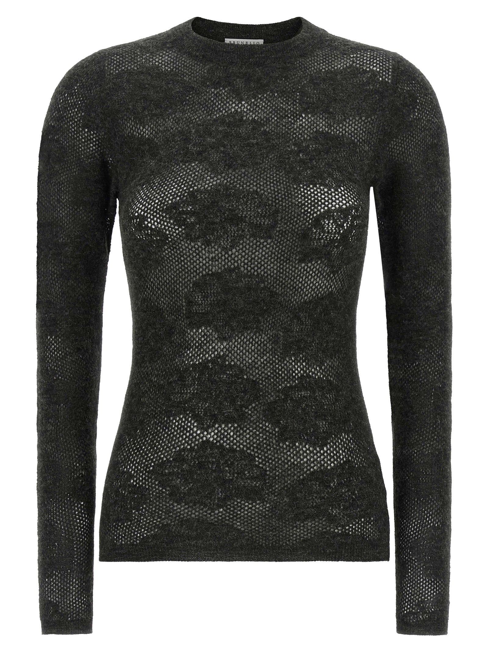Brunello Cucinelli Women 'Flower Lace' Sweater BRUNELLO CUCINELLI