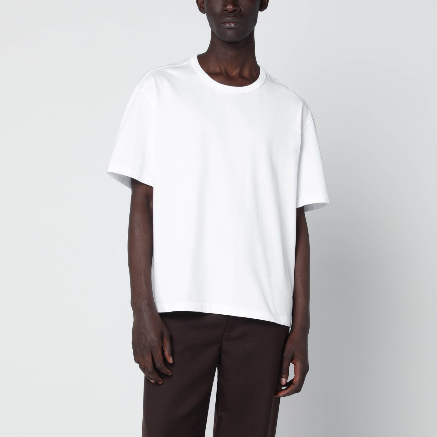 Sefr Mauro White T-Shirt In Organic Cotton Men SEFR